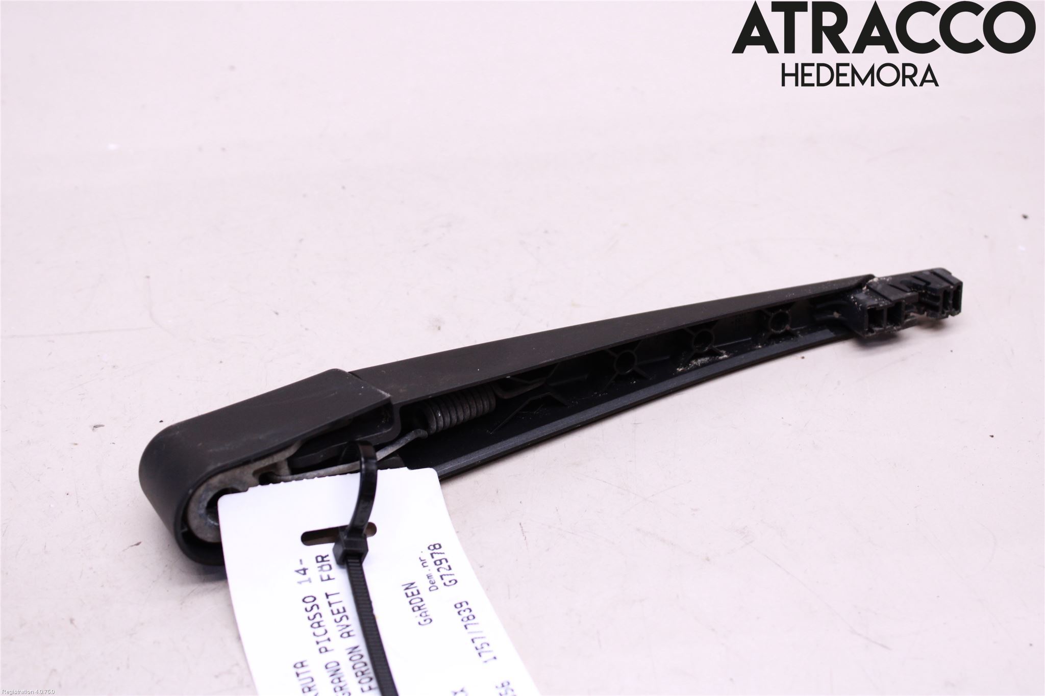 Citroen C4 GRAND PICASSO 14-18 Torkararm-Bakruta