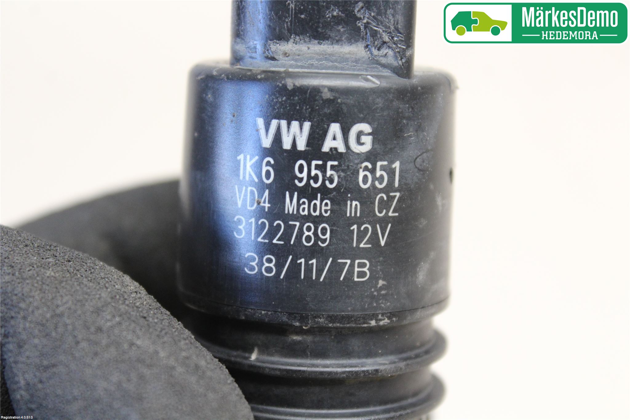 Volkswagen VW PASSAT 11-14 Spolarpump Vindruta