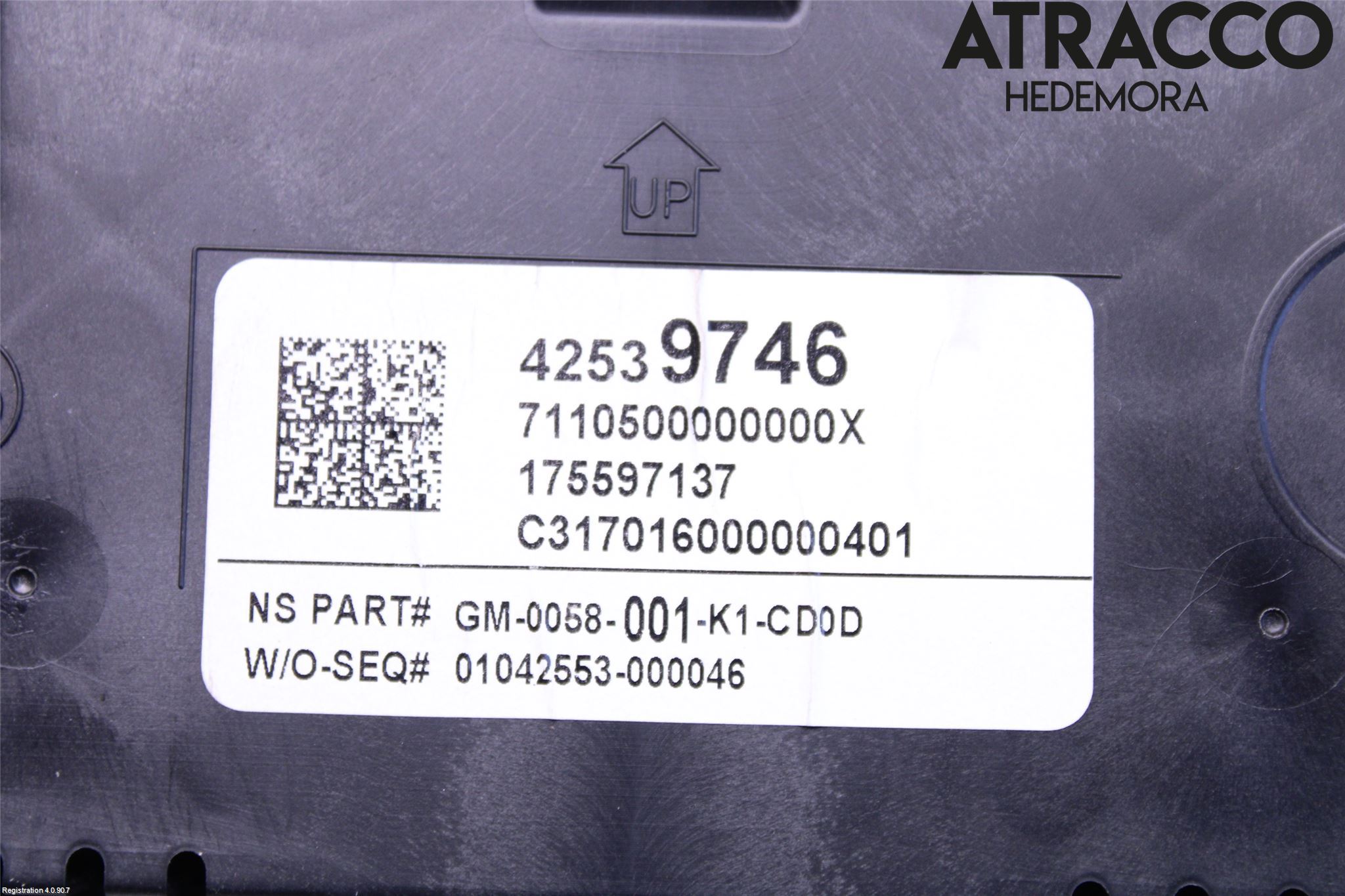 Opel MOKKA 13-20 Instrument Komb