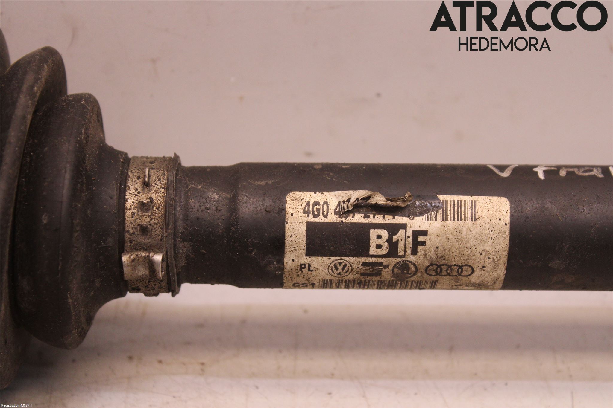 Audi A6 ALLROAD 12-18 Drivaxel Fram Vänster