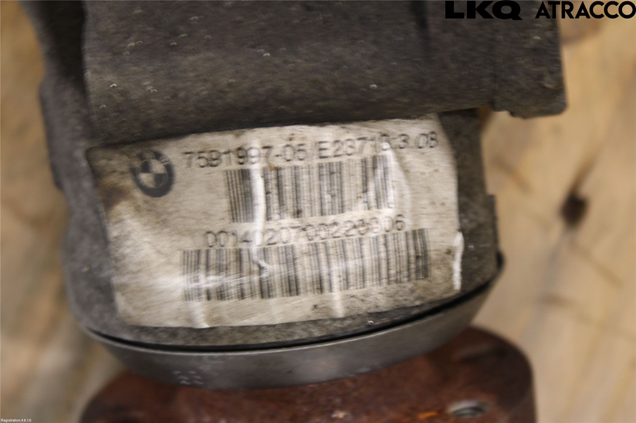 BMW 5 F10/F11/F18 09-17 Framvagn Diffrential
