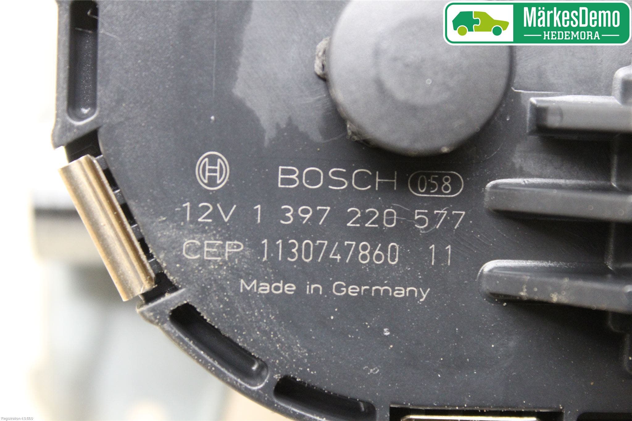 Peugeot 3008 09-16 Torkarmotor Vindruta