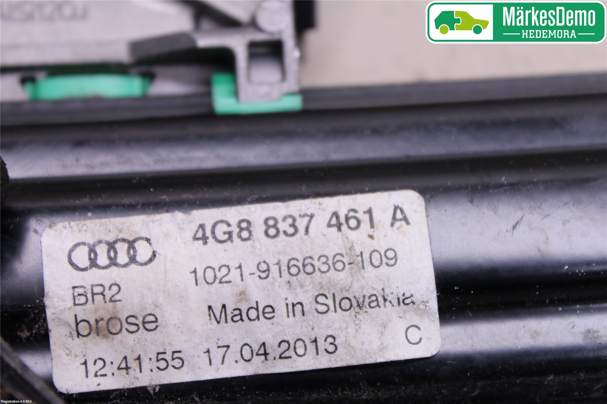 Audi A7/S7 4G 11-17 Fönsterhiss El Kompl