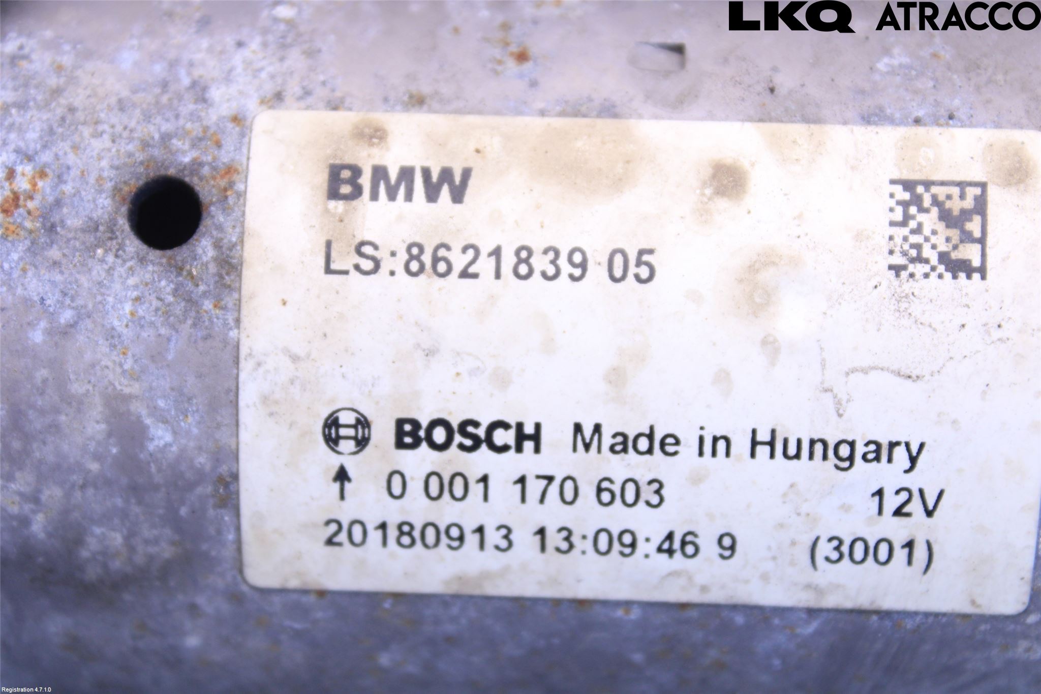 BMW 4 F36 Gran Coupé 14-20 Startmotor