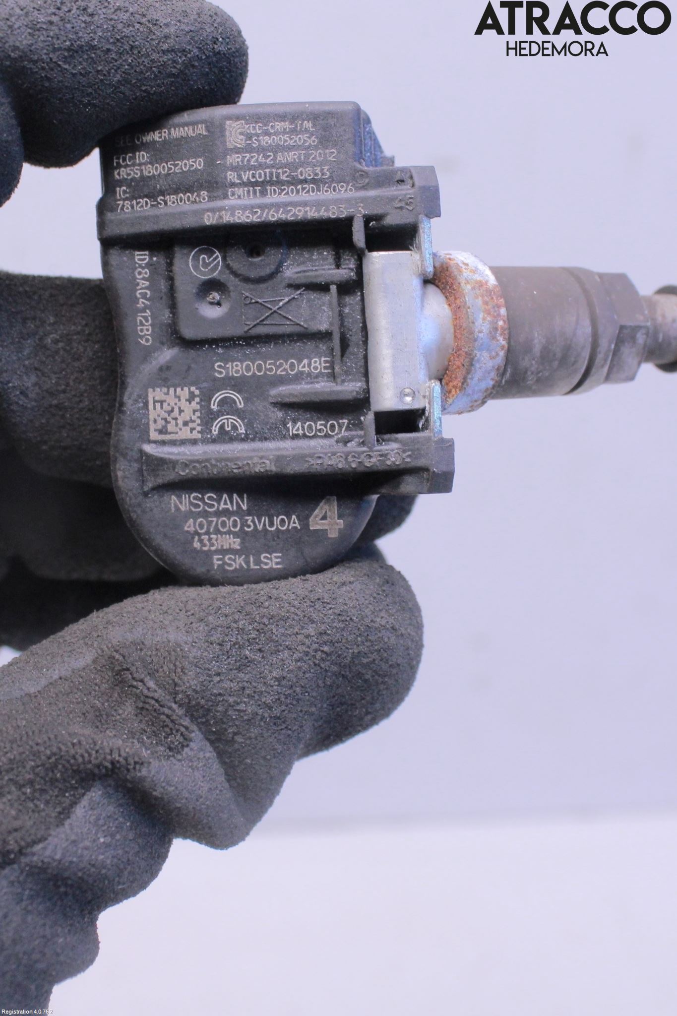 Nissan NOTE E12 14-20 Givare Däcktryck