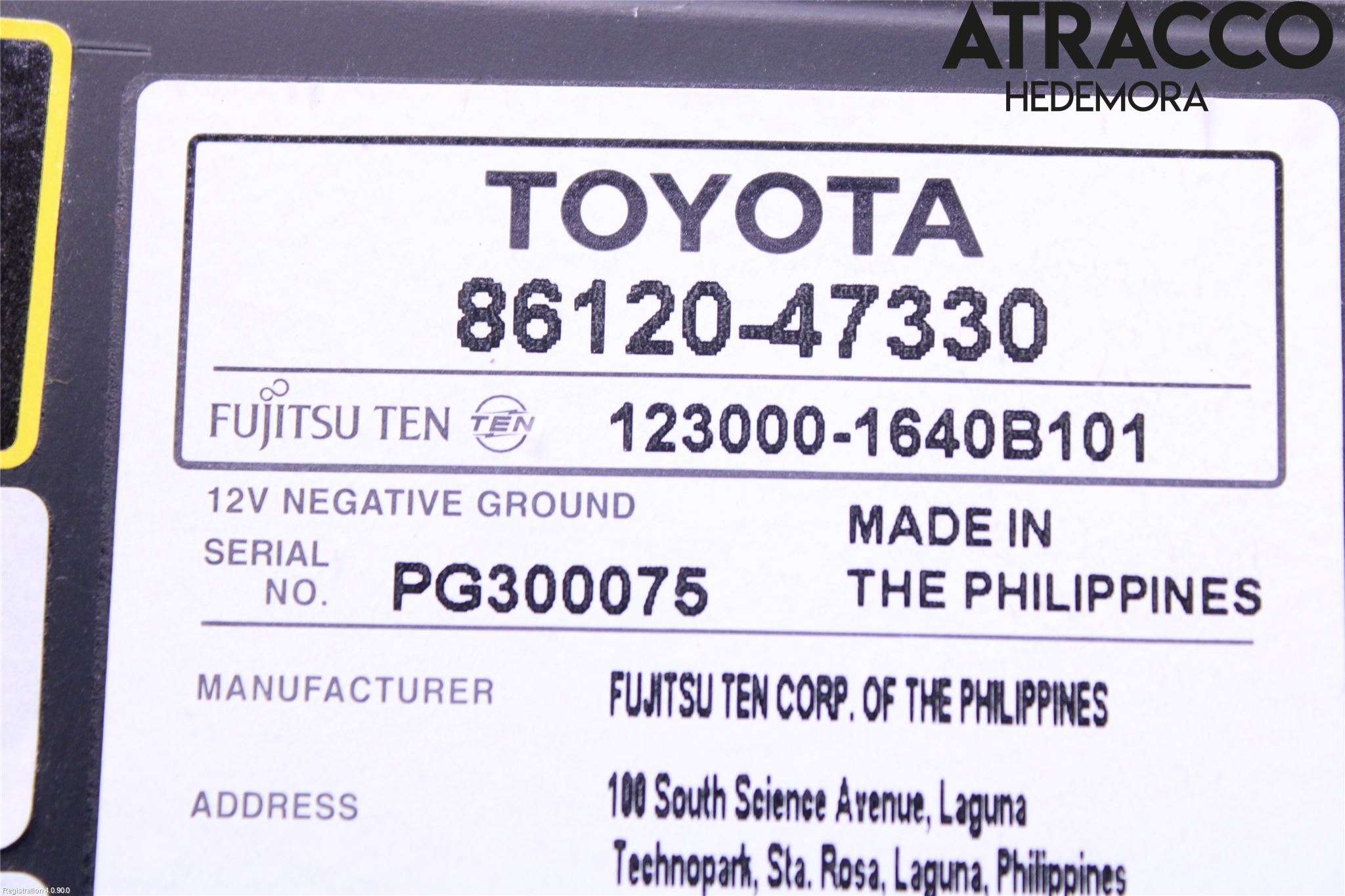 Toyota PRIUS ZVW30 09-20 Cd Radio - Multimediapanel