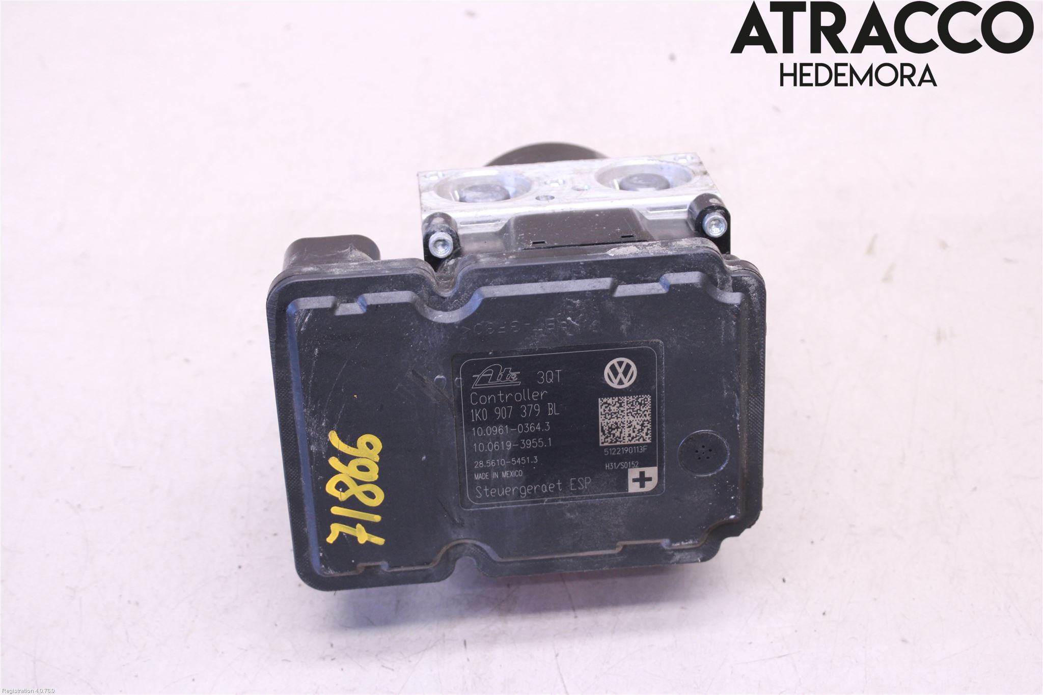 Volkswagen VW GOLF VI 09-13 Abs Hydraulaggregat
