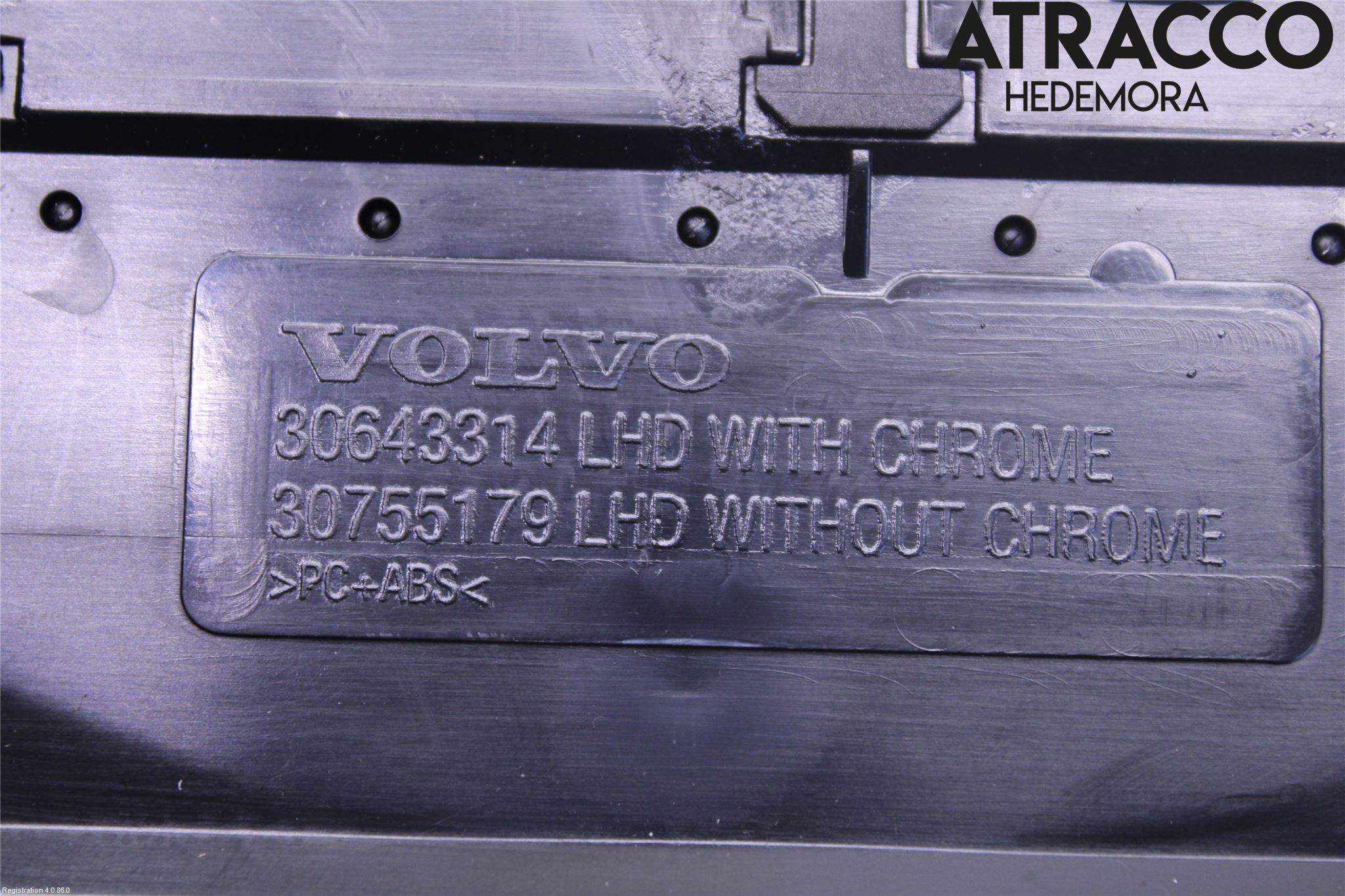 Volvo V70 08-13 Defrosterkanal-Munstycke