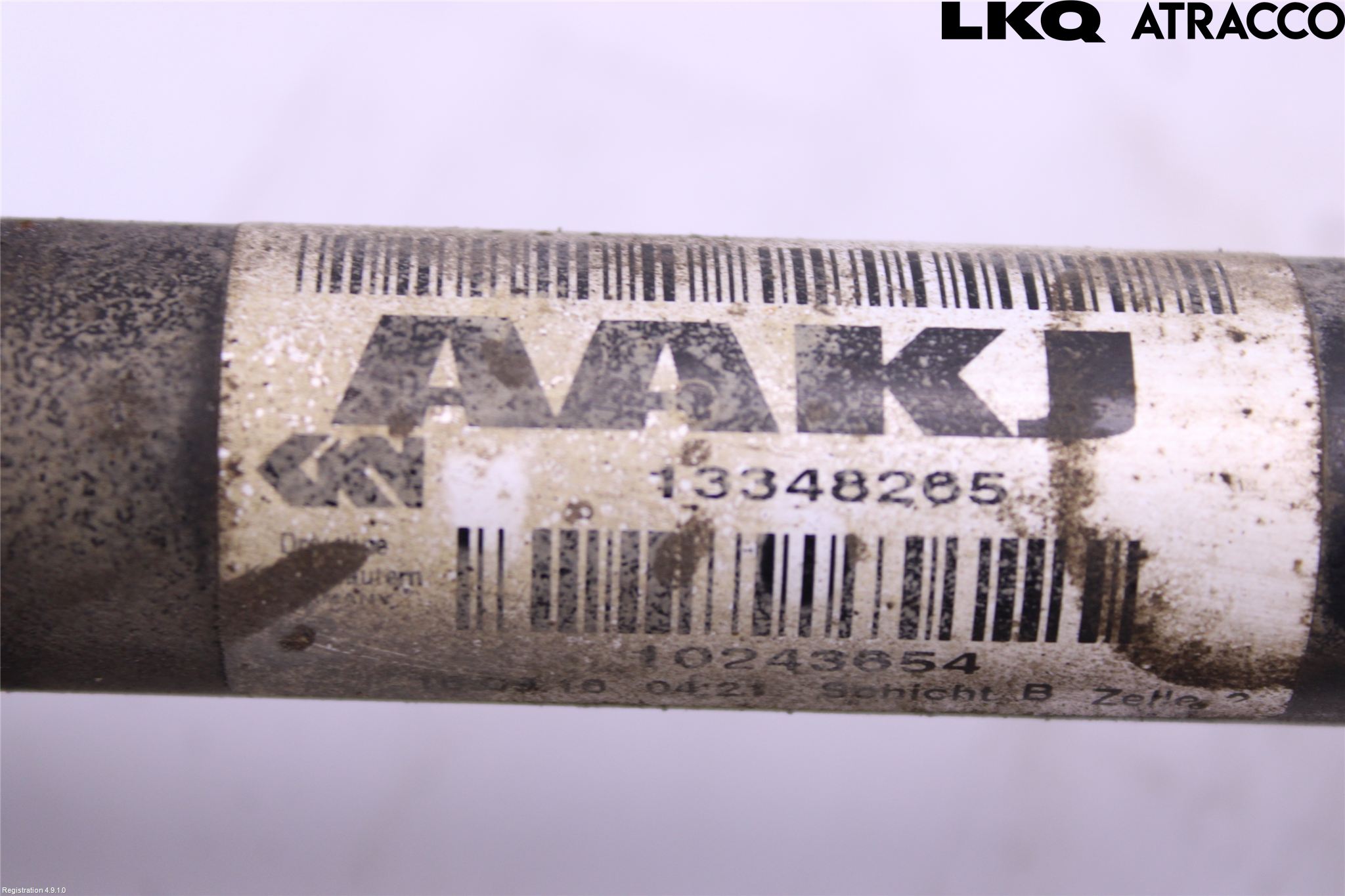 Opel ZAFIRA C 12-19 Drivaxel Fram Höger
