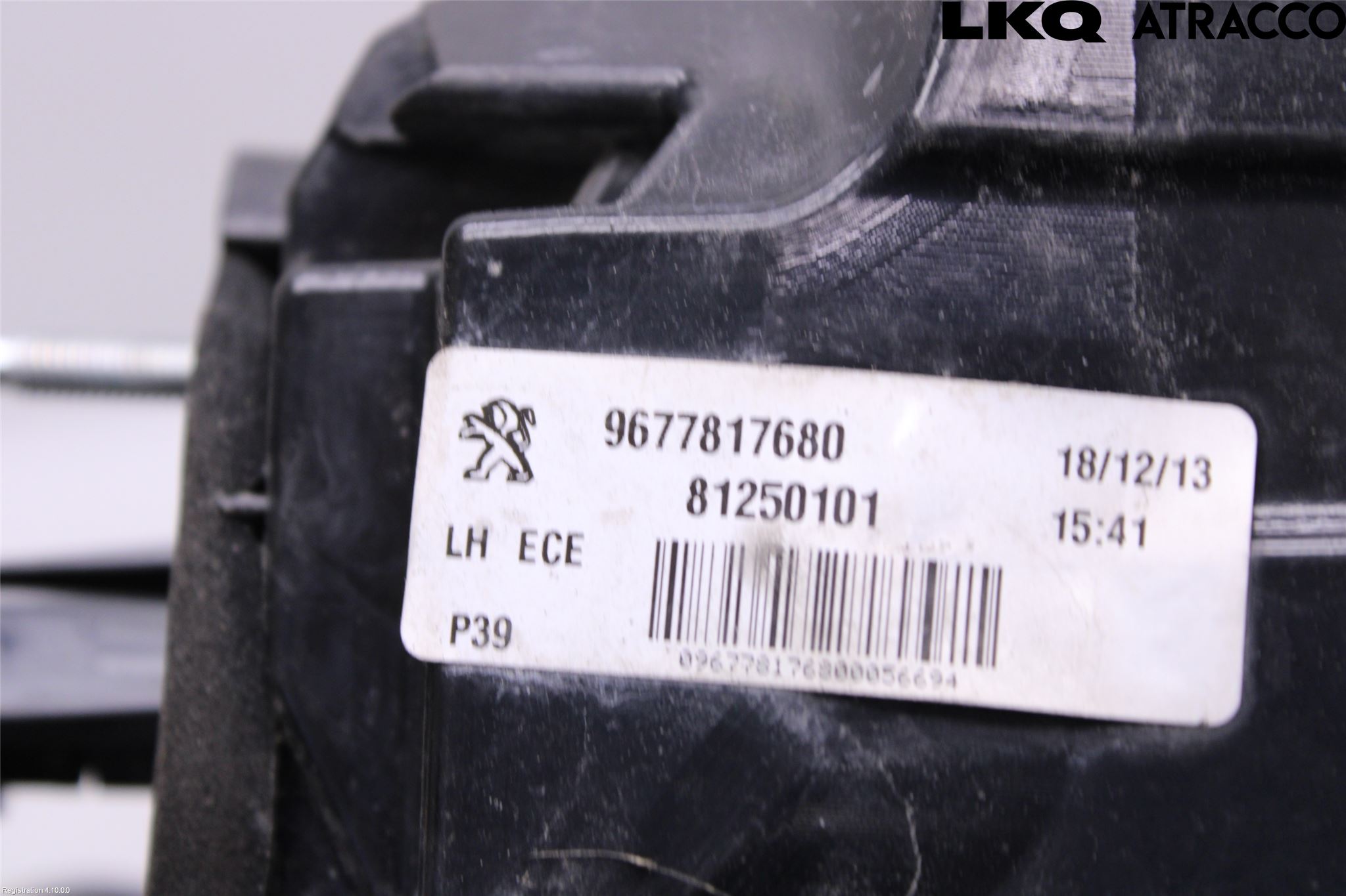 Peugeot 308 14-21 Bakljus Vänster