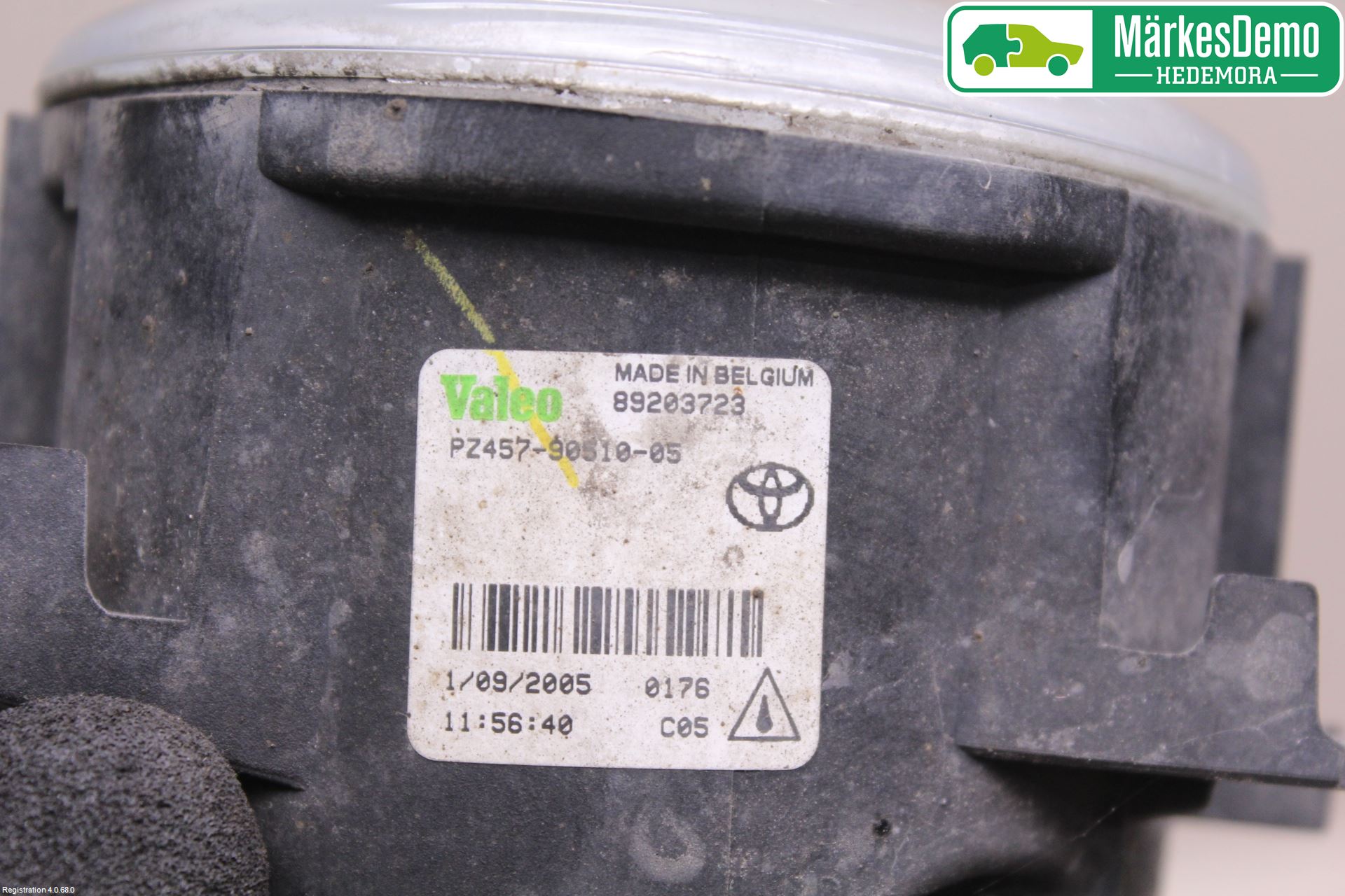 Toyota AYGO 06-14 Dimljus-Varselljus Fram
