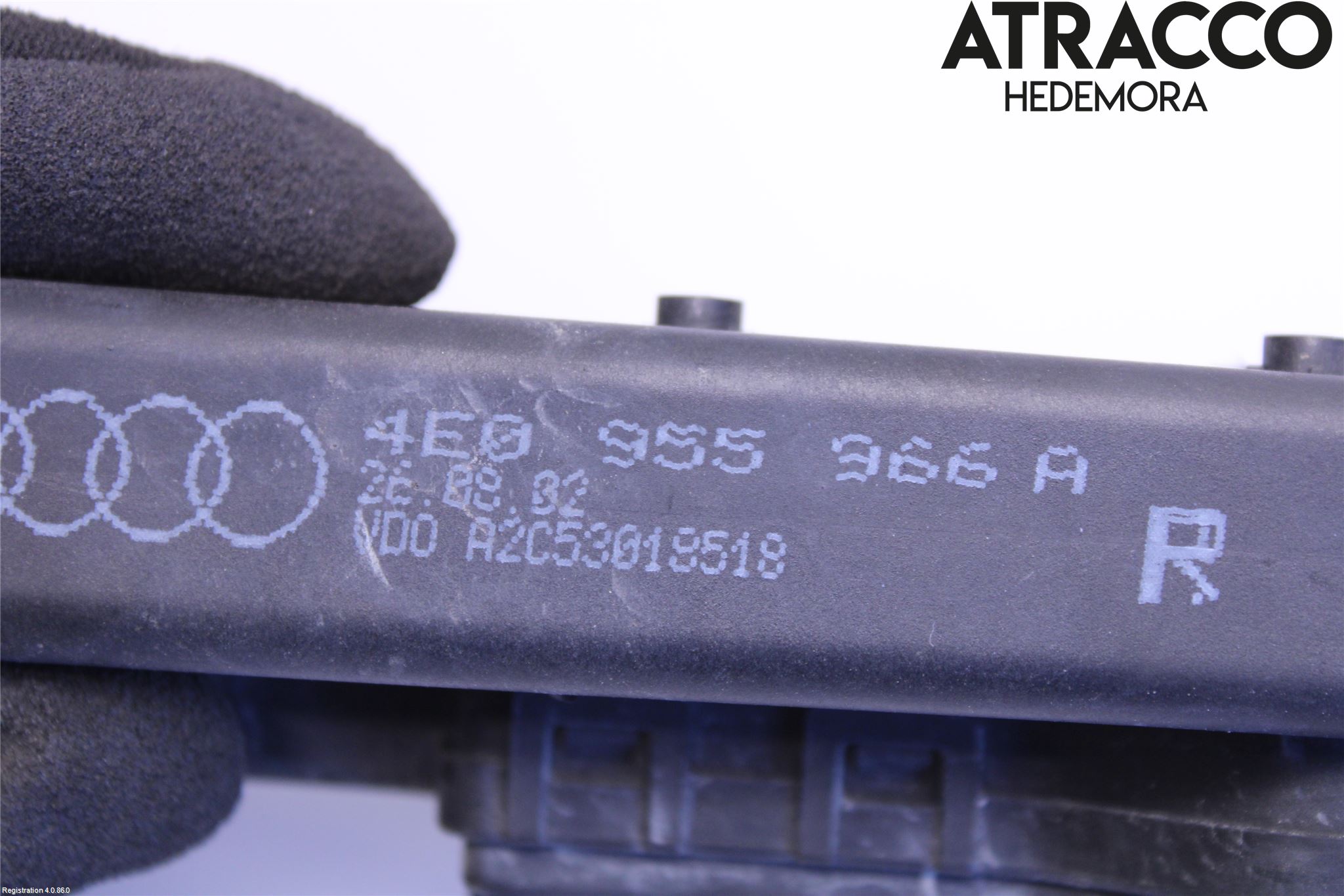 Audi A8/S8 4E  02-09 Spolarmunstycke Strålkastare