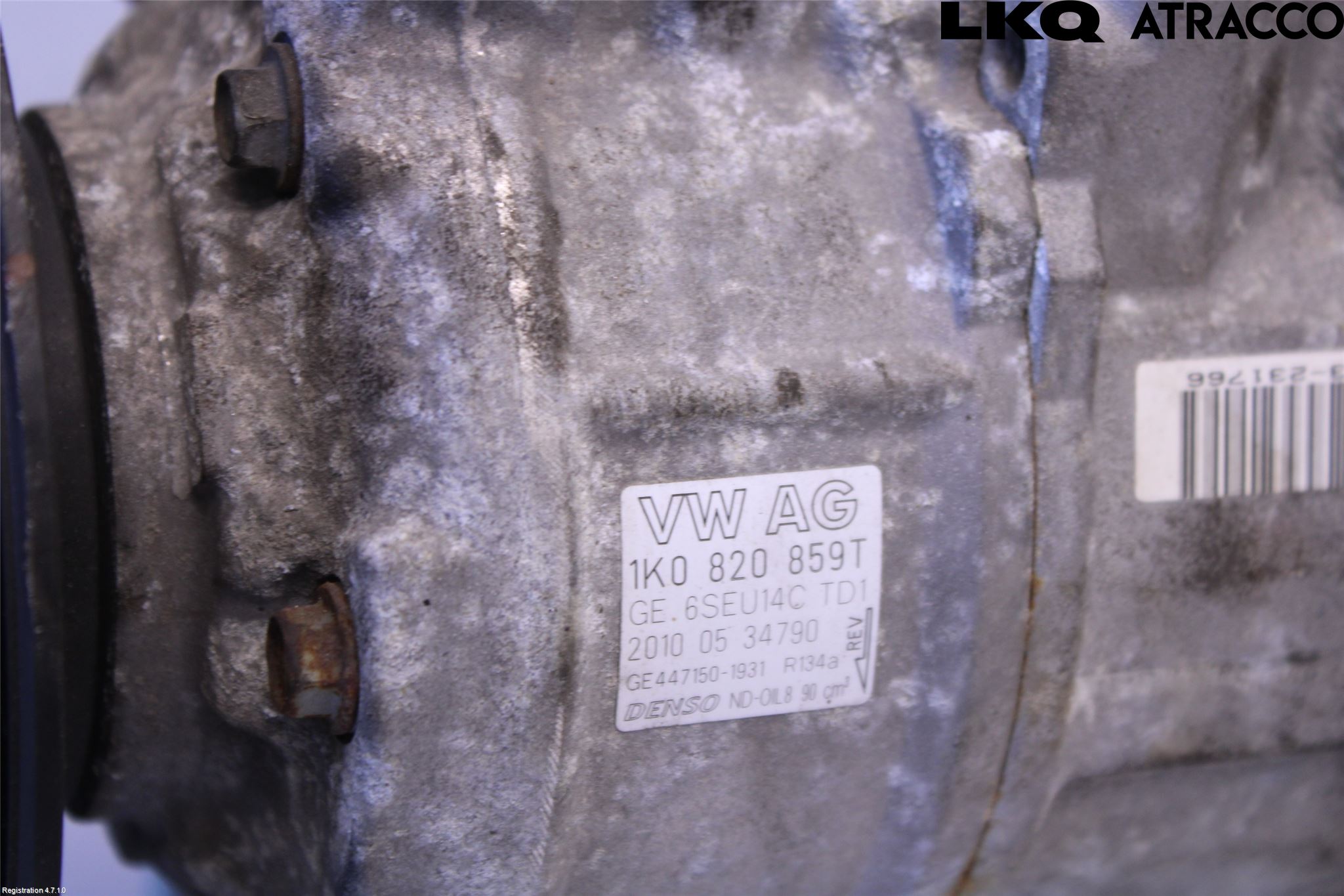 Volkswagen VW GOLF VI 09-13 Ac Kompressor