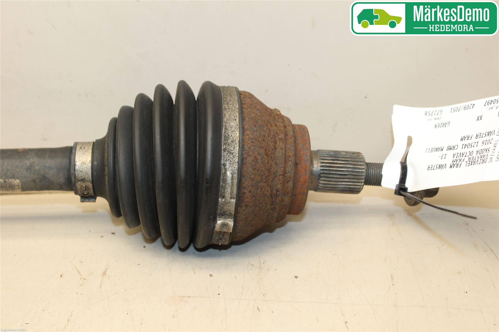 Skoda OCTAVIA (5E) 13-20 Drivaxel Fram Vänster