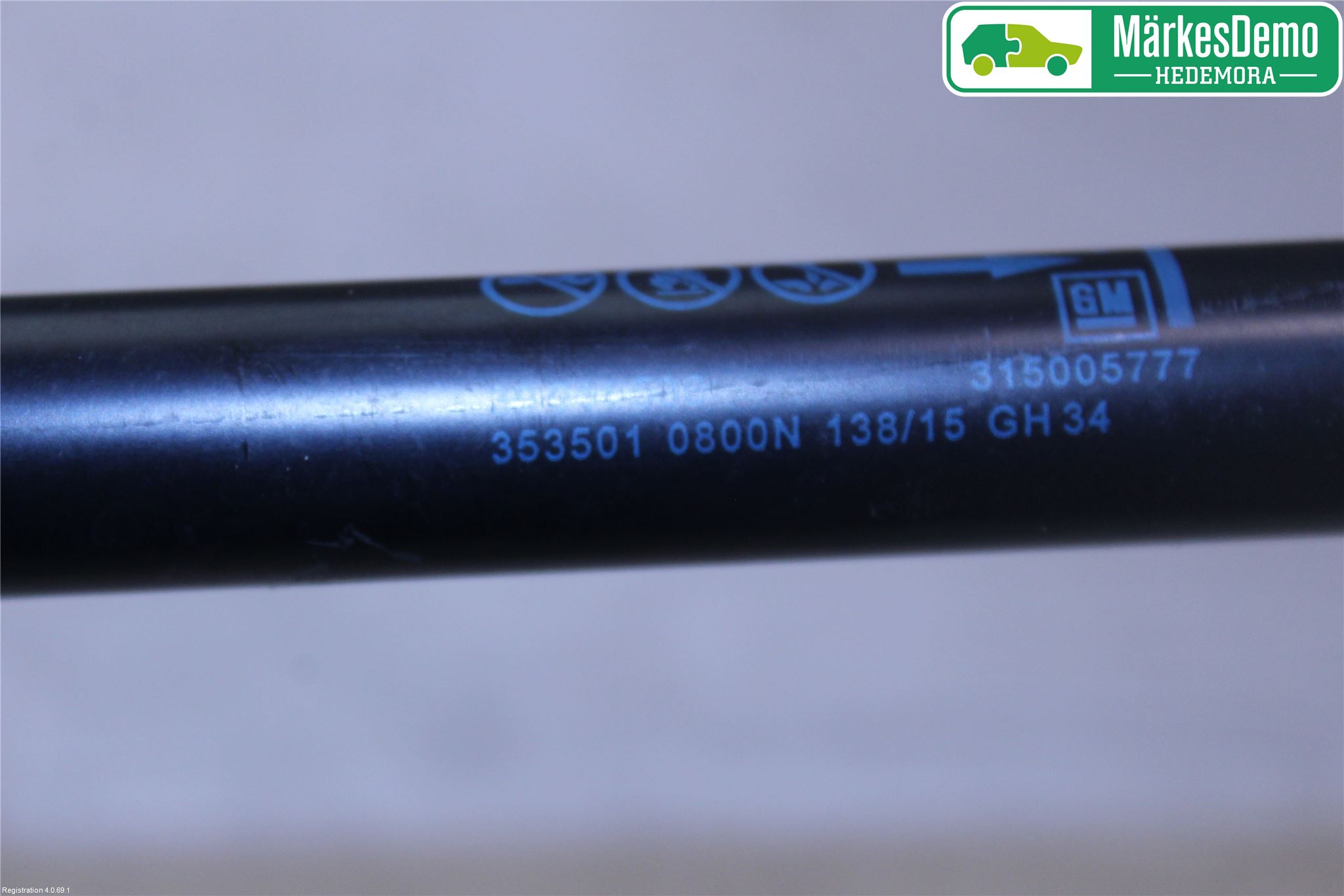 Opel INSIGNIA 09-16 Gasfjäder Baklucka