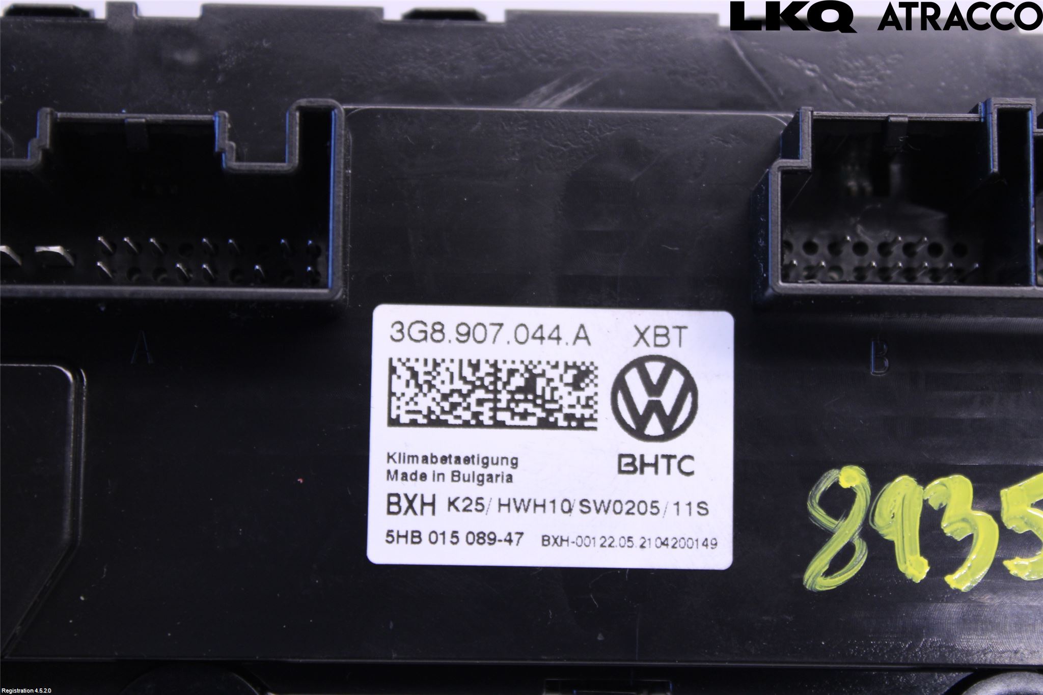 Volkswagen VW PASSAT 15-19 Ac Styrenhet Ac Manöveren