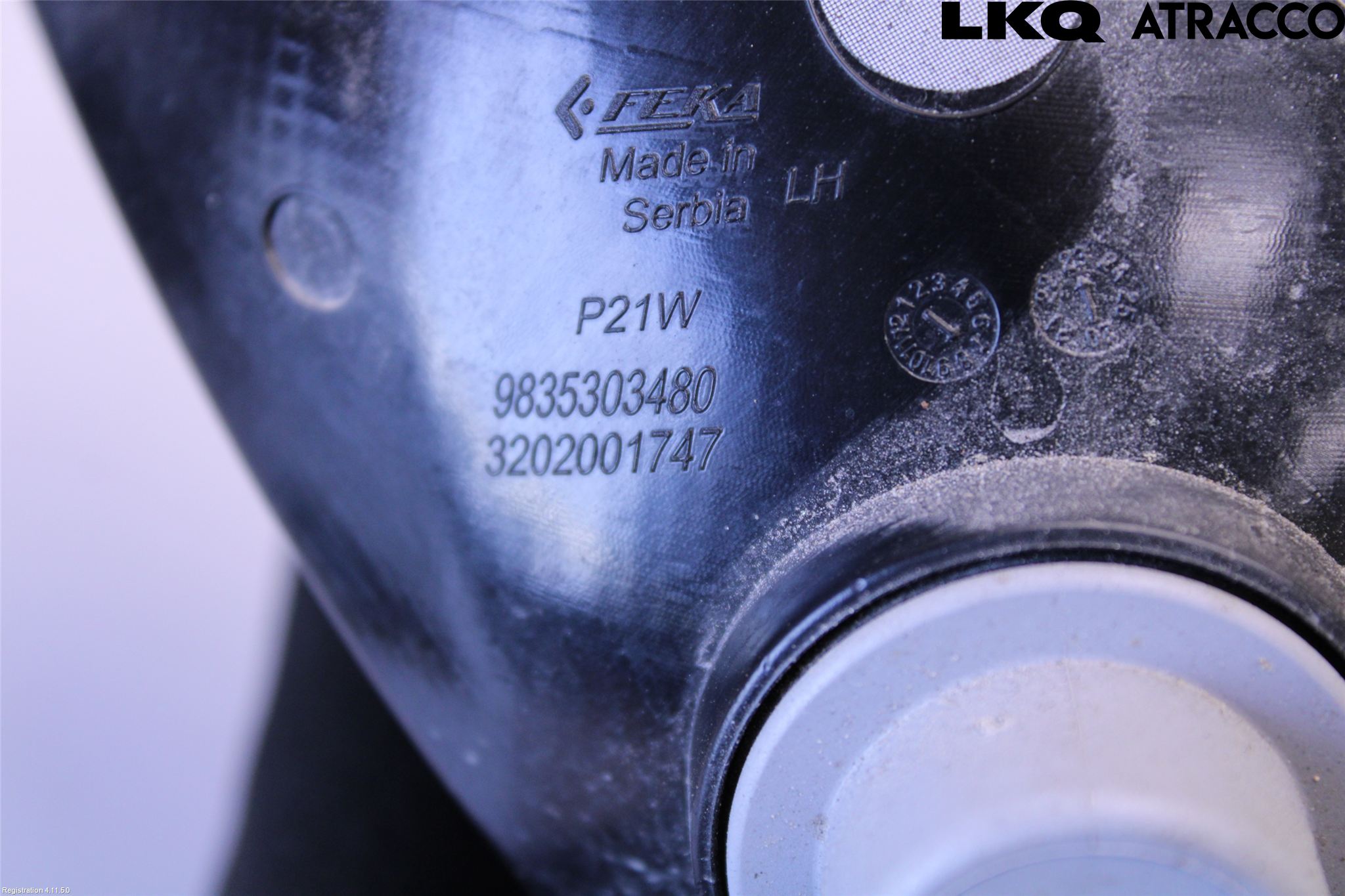 Peugeot 408 22- Dimljus/Reflex Bak