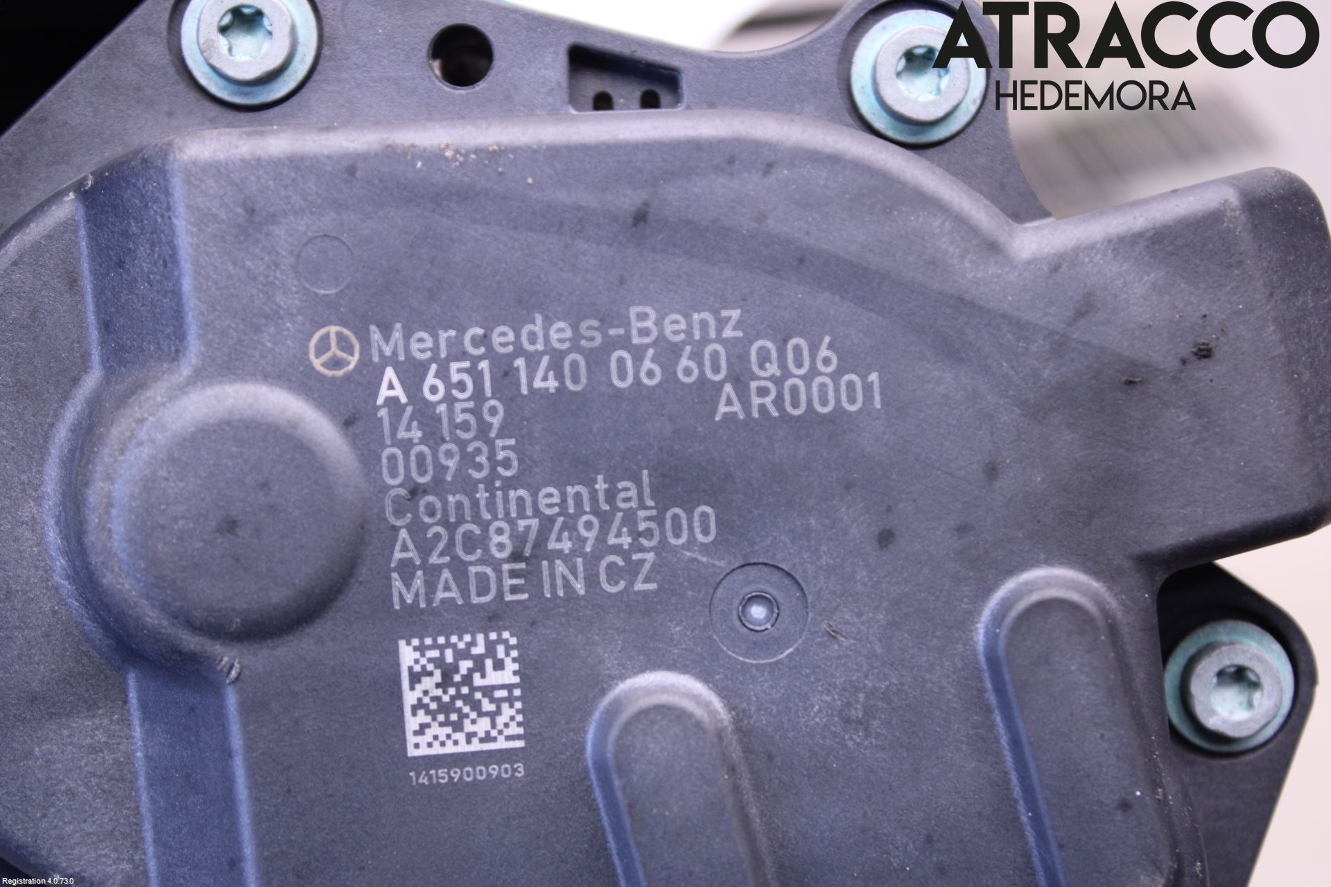Mercedes-Benz MB A-KLASS (W176) 13-18 Egr Ventil