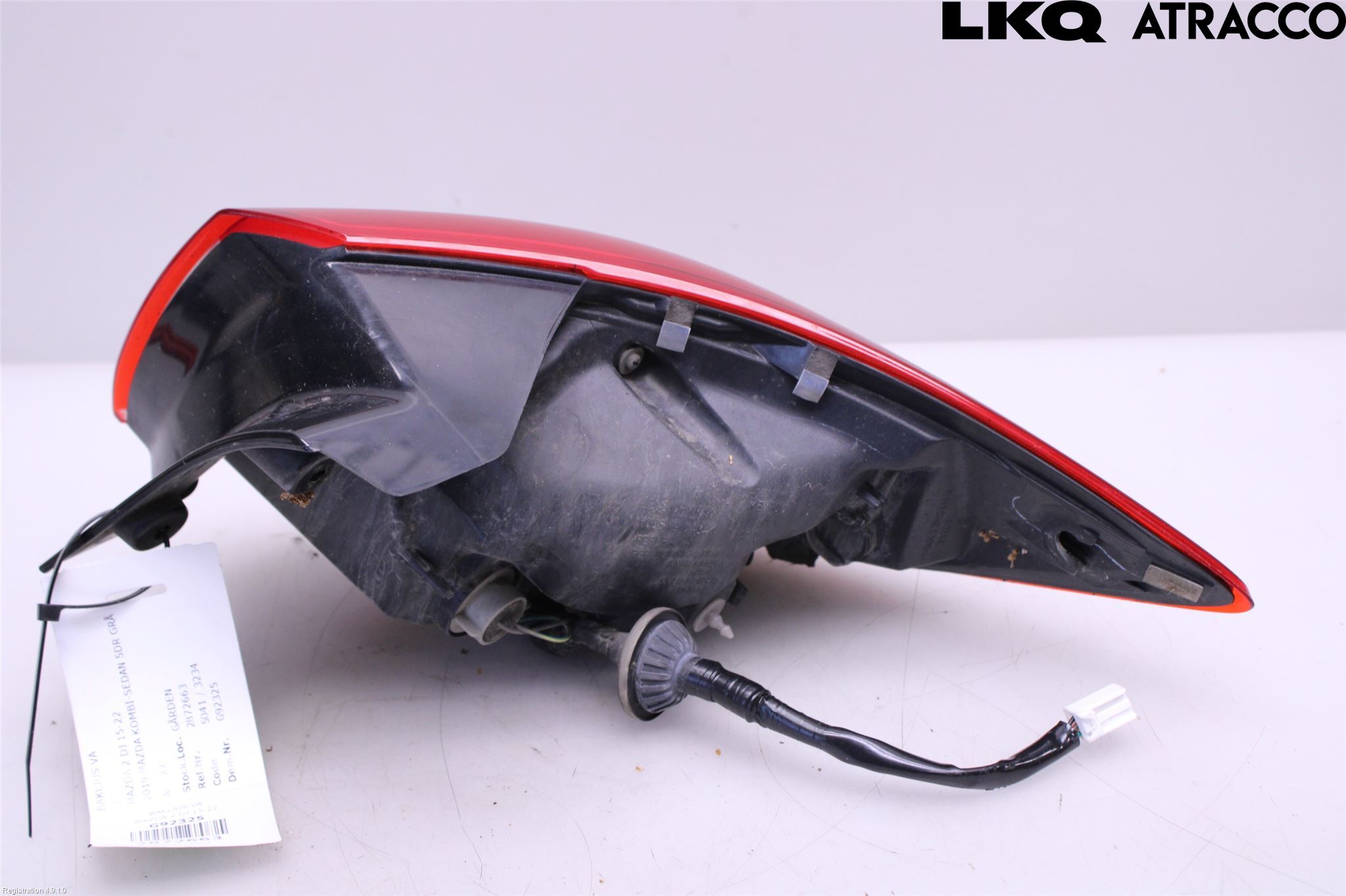 Mazda 2 (DJ) 15-22 Bakljus Vänster