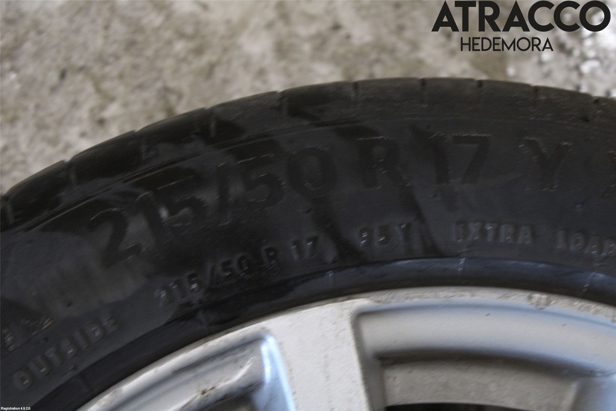 Subaru LEGACY 10-14 Sommardäck Alumfälg 4St