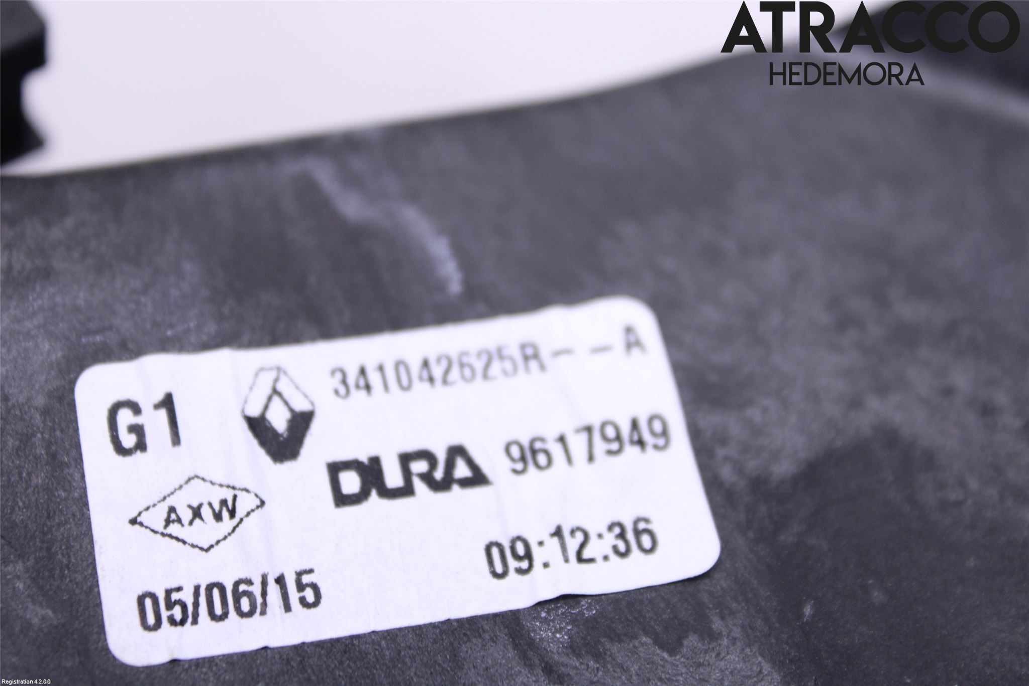 Renault KADJAR 15- Växelspak