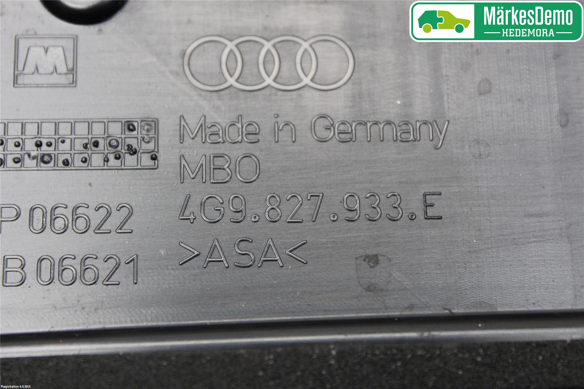 Audi A6/S6 4G 11-18 Spoiler Baklucka