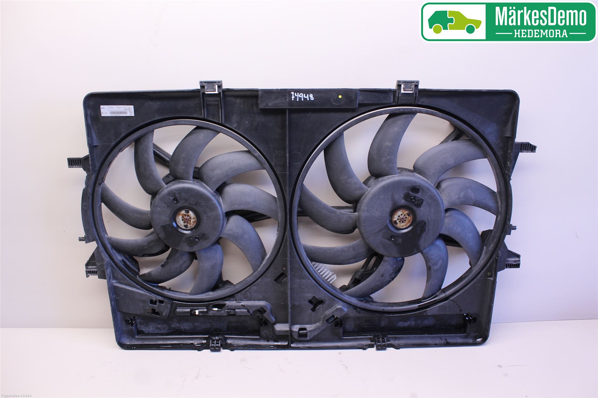 Audi A4/S4 08-11 Kylfläkt El