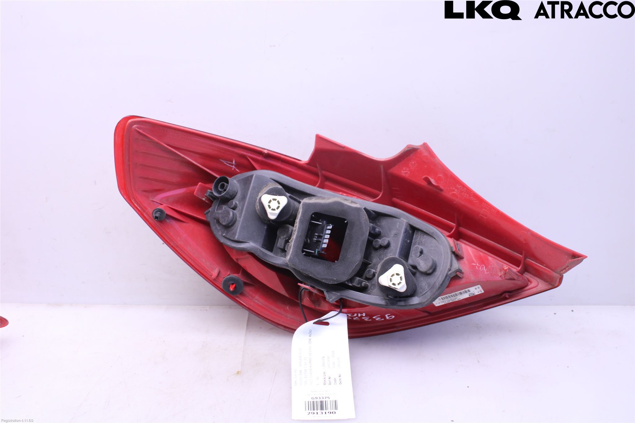 Opel ASTRA J 10-15 Bakljus Höger