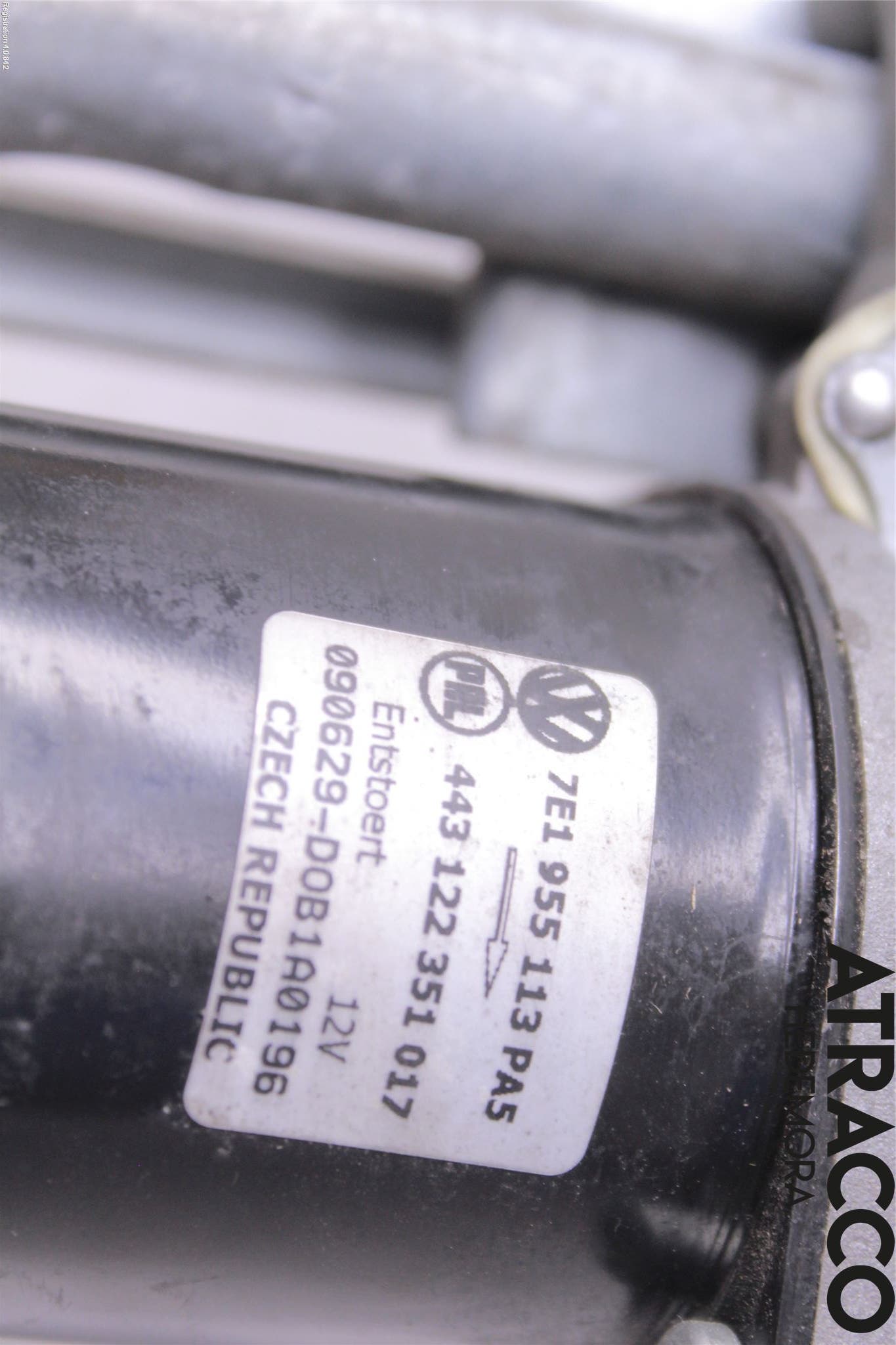 Volkswagen VW TRANSP/CARAVELLE (T5) 04-15 Torkarmotor Vindruta