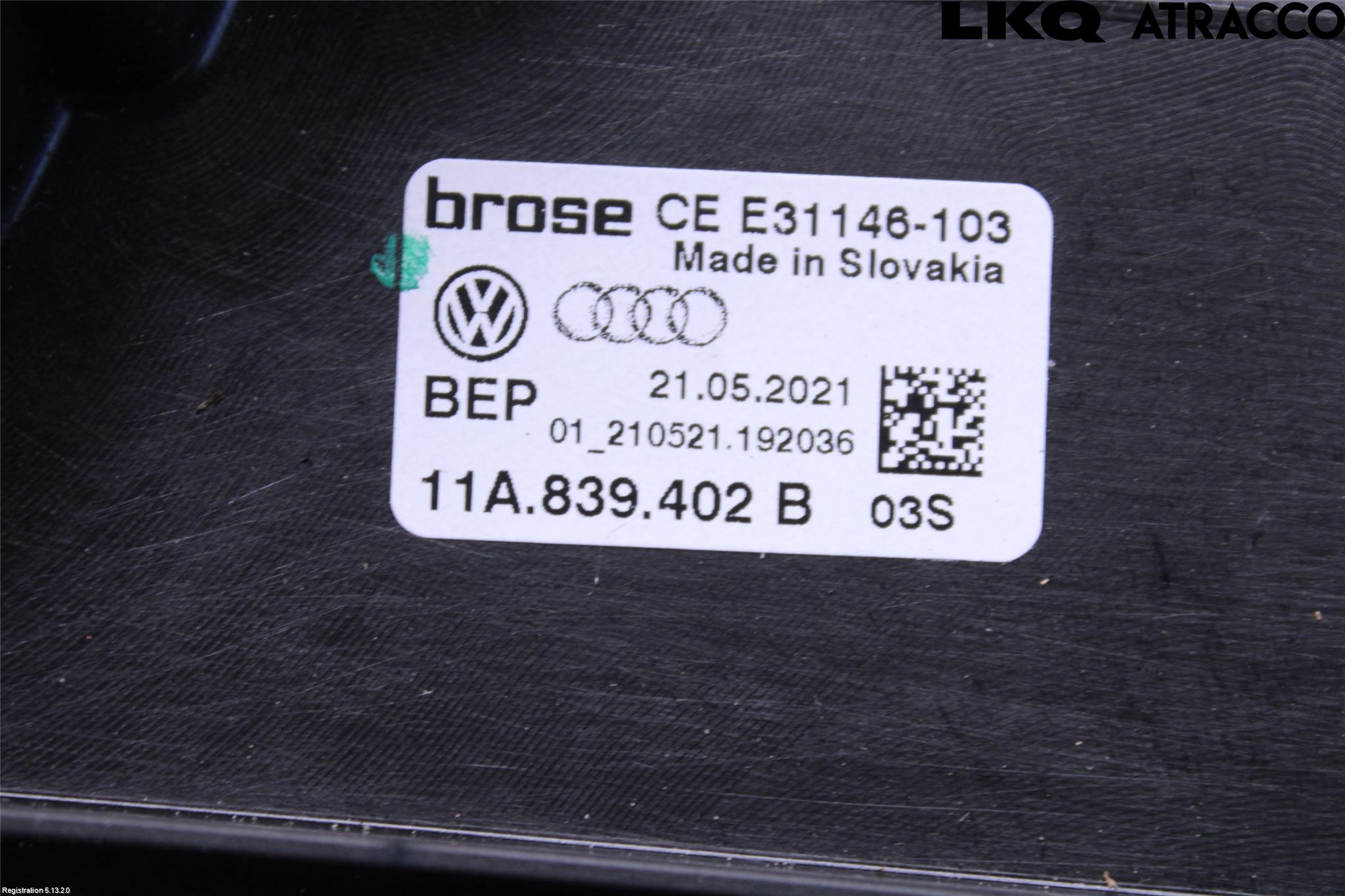 Volkswagen VW ID.4 21- Fönsterhiss El Kompl