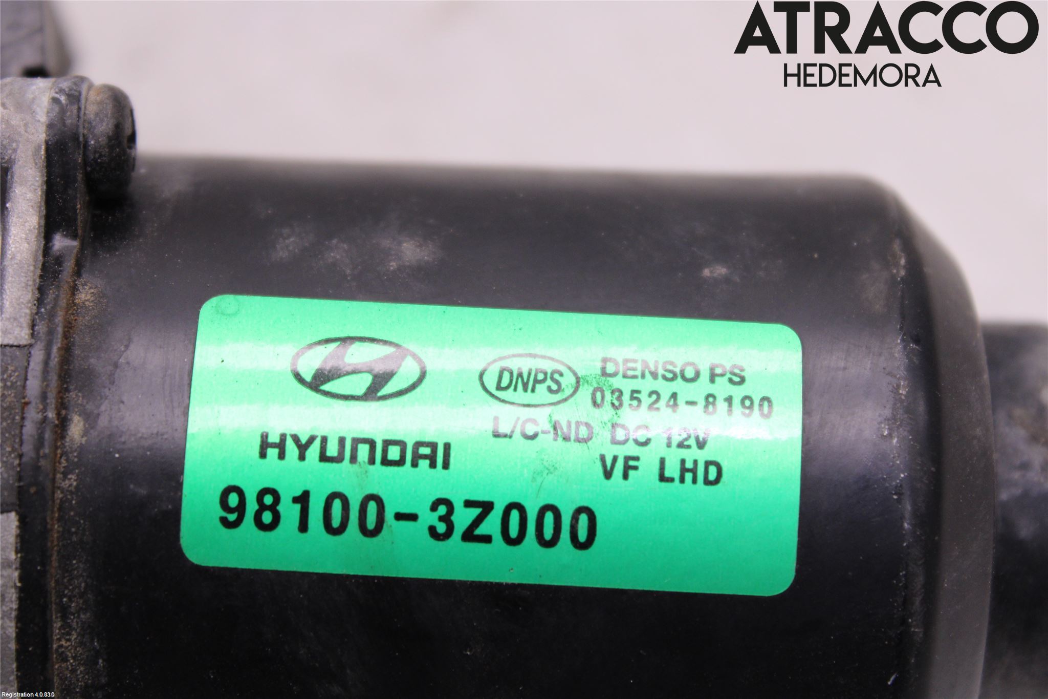 Hyundai i40 08-15 Torkarmotor Vindruta
