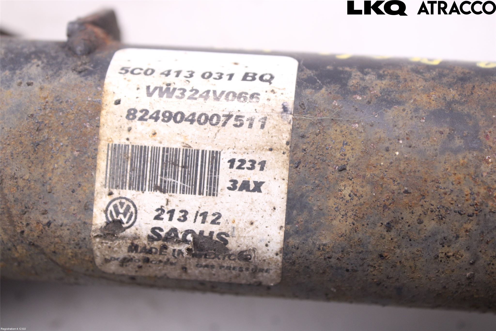 Volkswagen VW BEETLE 12- Fjäderben Fram Höger