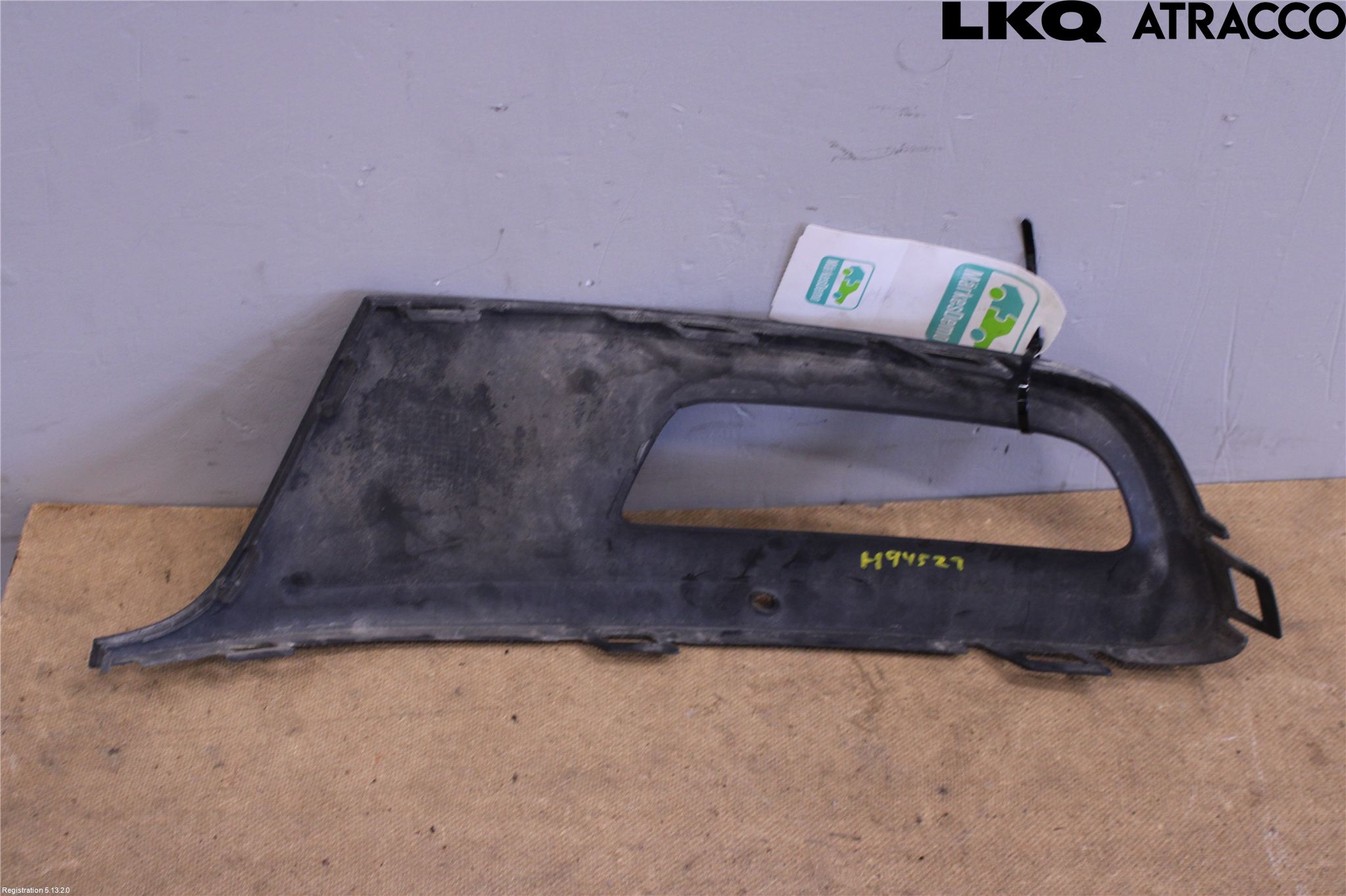 Volkswagen VW POLO 10-17 Dimljussarg Fram