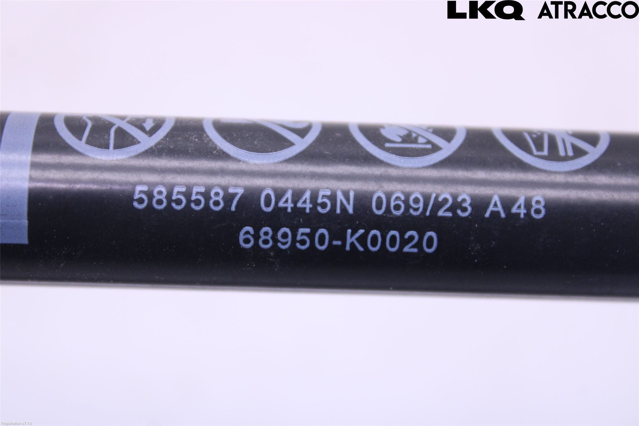 Toyota YARIS XP21 20- Gasfjäder Baklucka