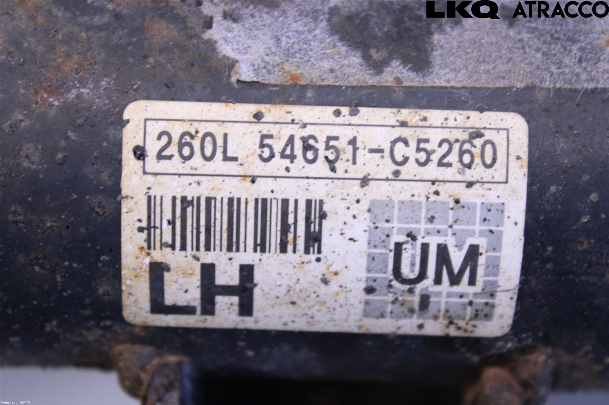 Kia SORENTO 15-20 Fjäderben Fram Vänster