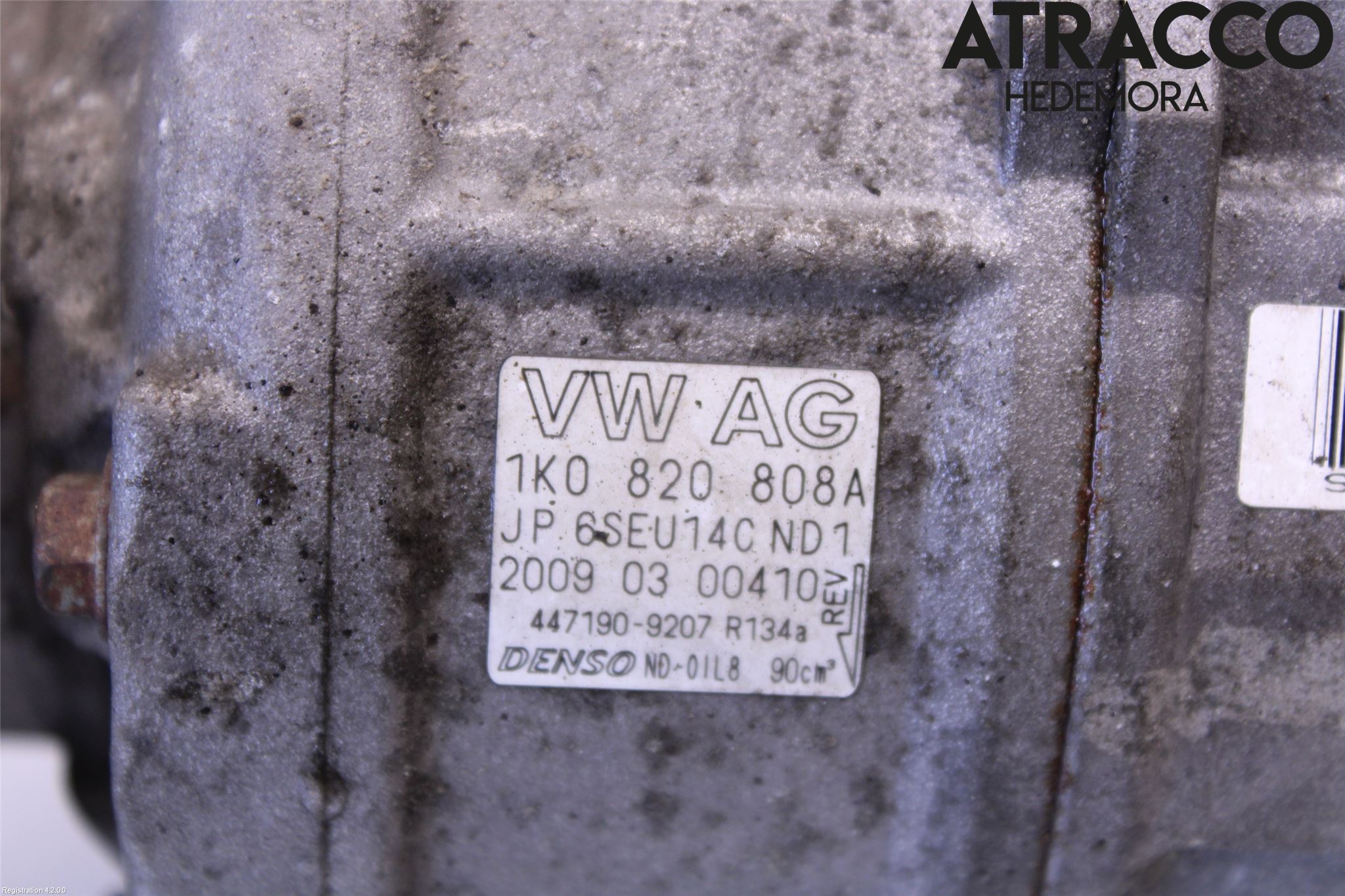 Volkswagen VW GOLF VI 09-13 Ac Kompressor