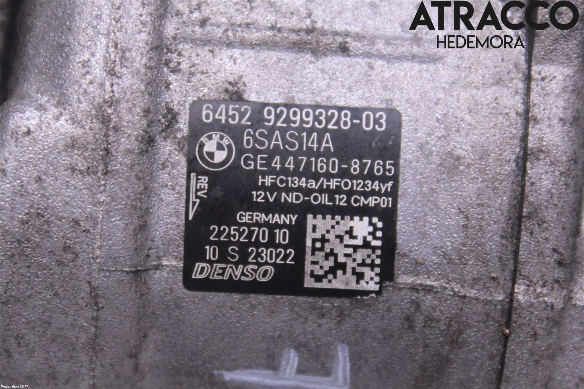 BMW 1 F20/F21 11-19 Ac Kompressor