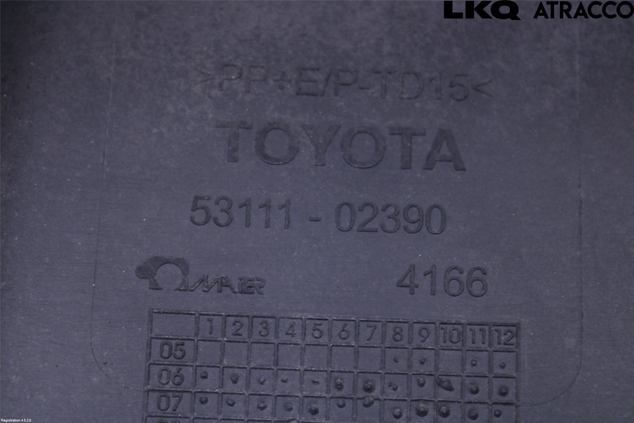 Toyota AURIS 07-09 Grill Komp