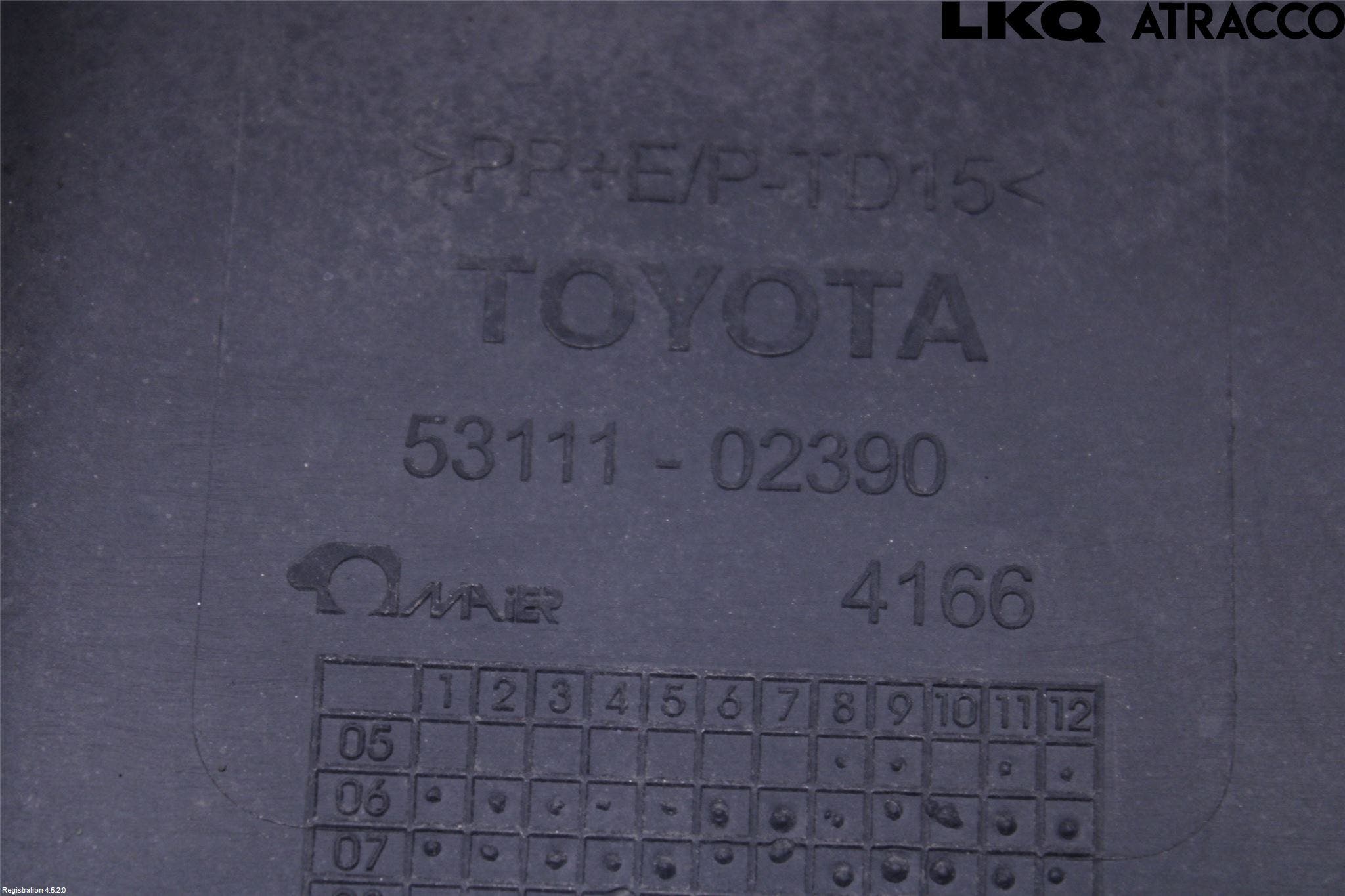 Toyota AURIS 07-09 Grill Komp