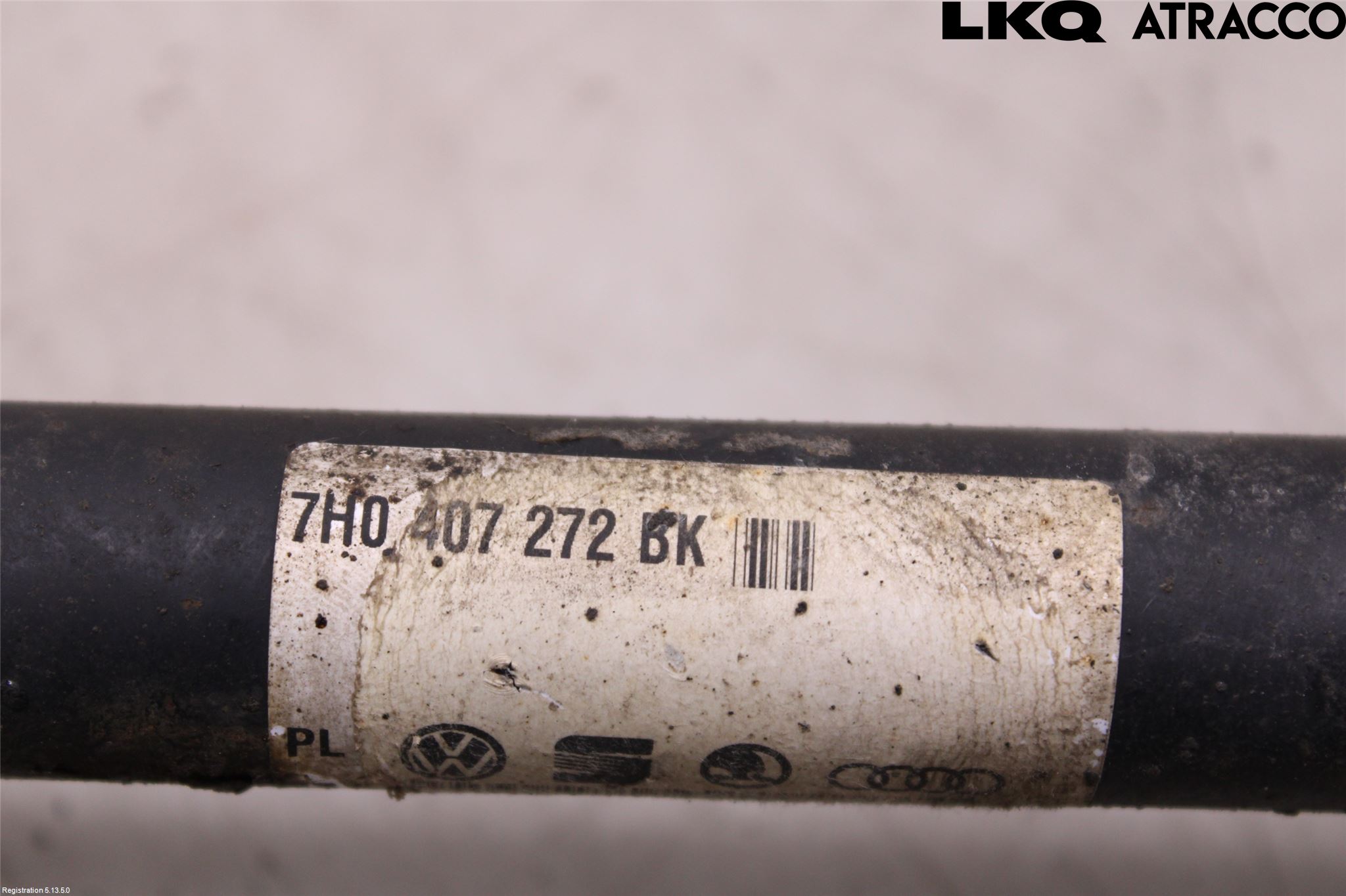 Volkswagen VW TRANSP/CARAVELLE (T5) 04-15 Drivaxel Fram Höger