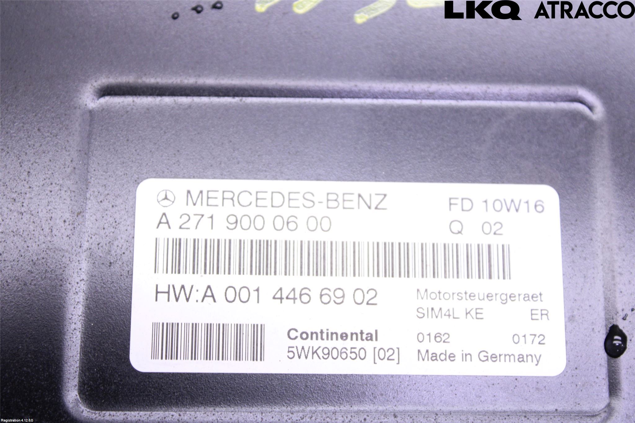 Mercedes-Benz MB CLC-KLASS (CL203) 08-11 Styrenhet Insprut Bensin