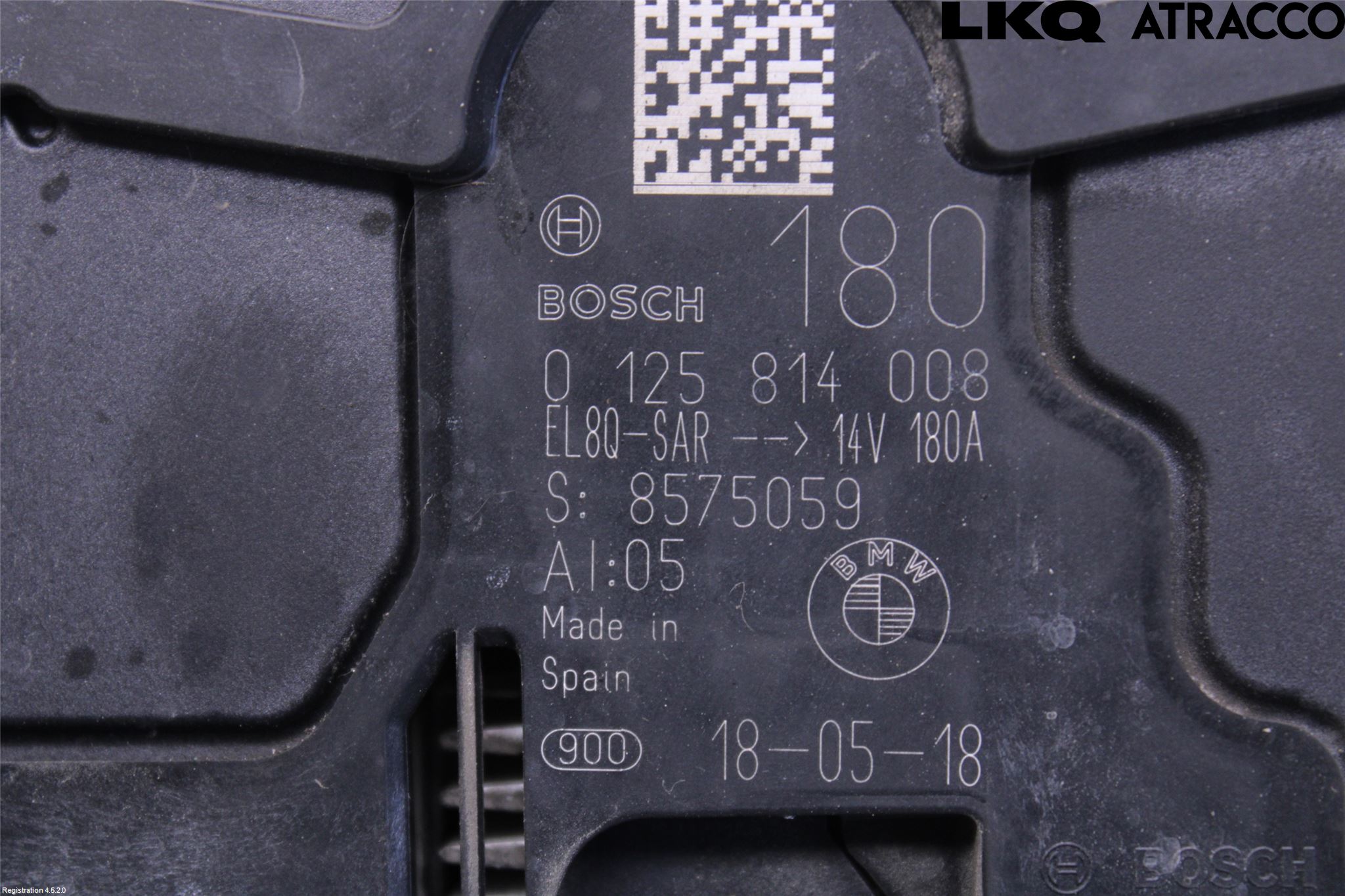 BMW 5 G30/G31/F90 17-23 Generator