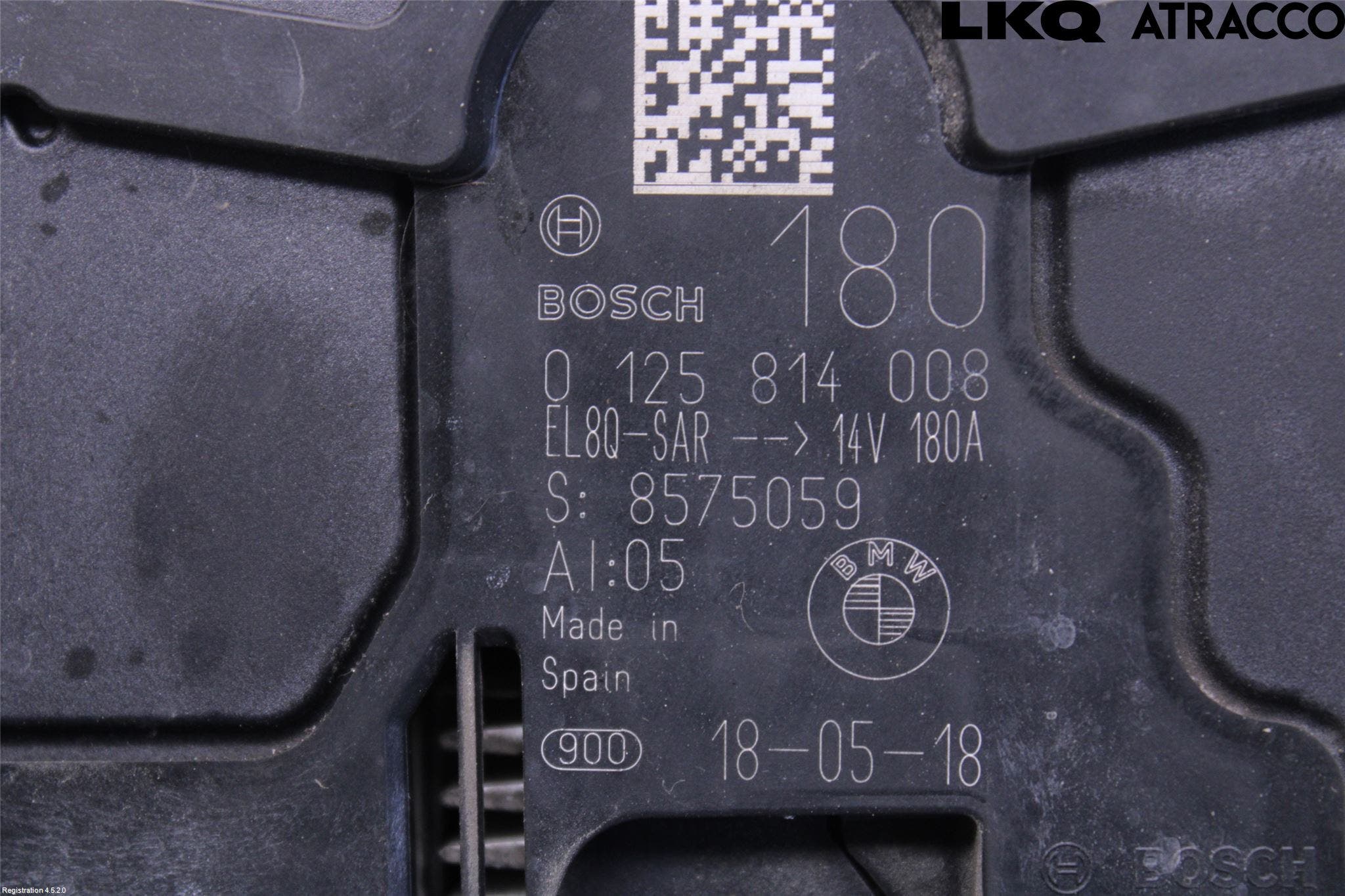 BMW 5 G30/G31/F90 17-23 Generator