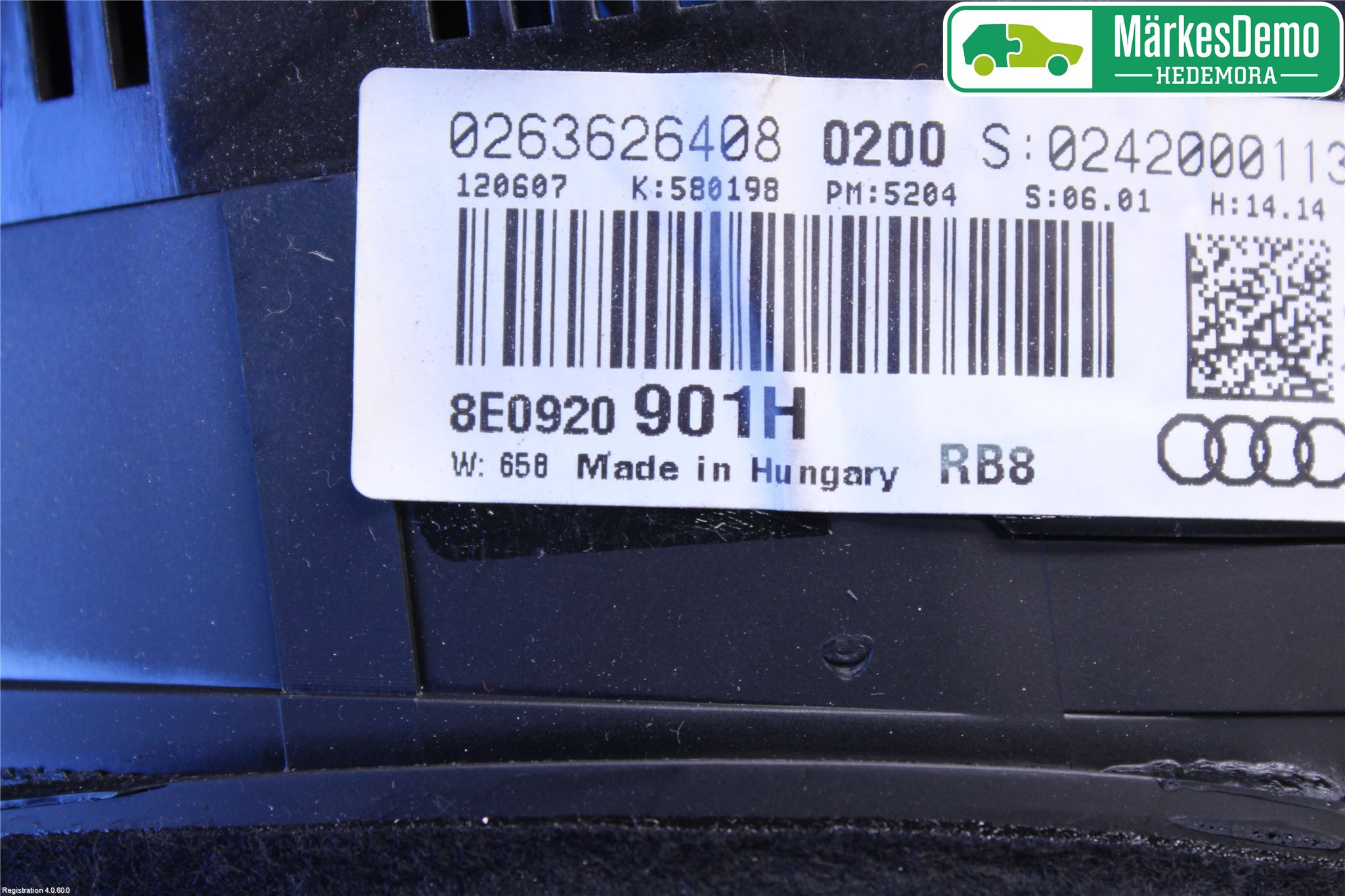 Audi A4/S4 05-07 Instrument Komb