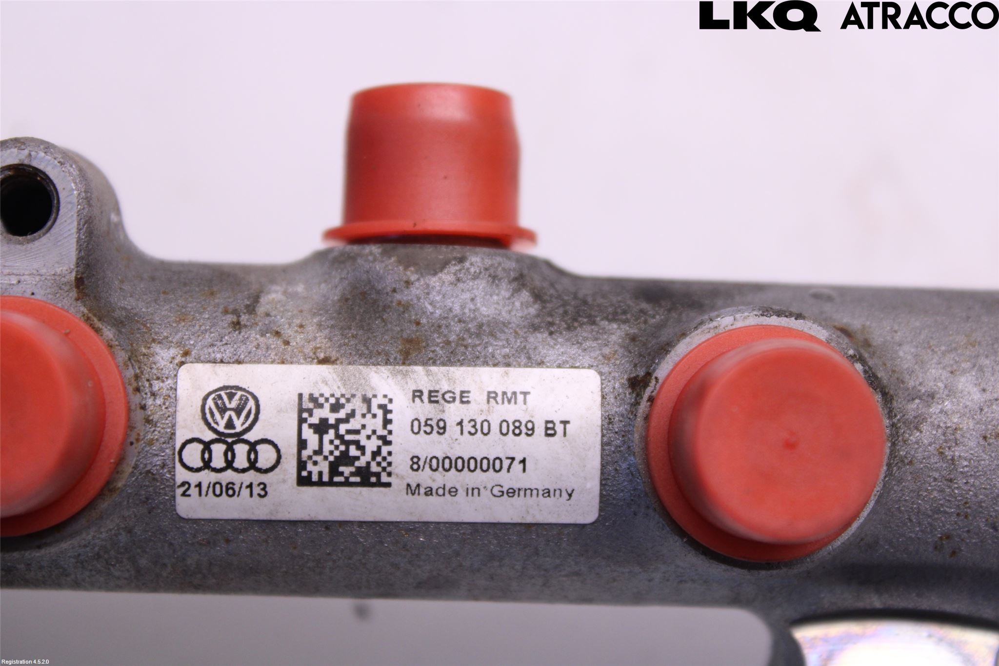 Audi A4 12-15 Inj. Fuelrail