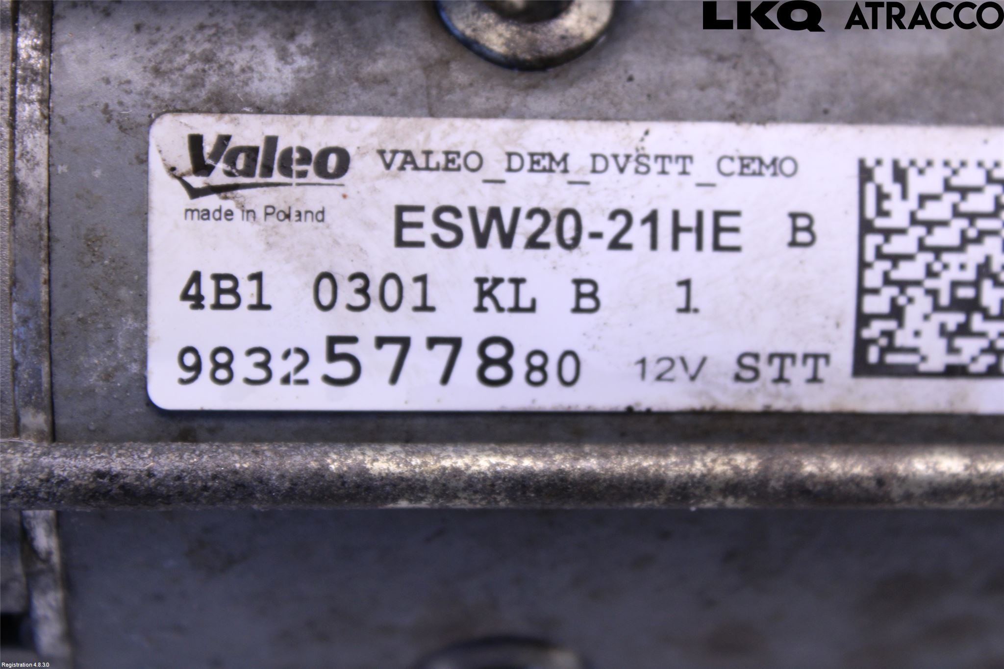 Citroen BERLINGO/E-BERLINGO 19- Startmotor Diesel