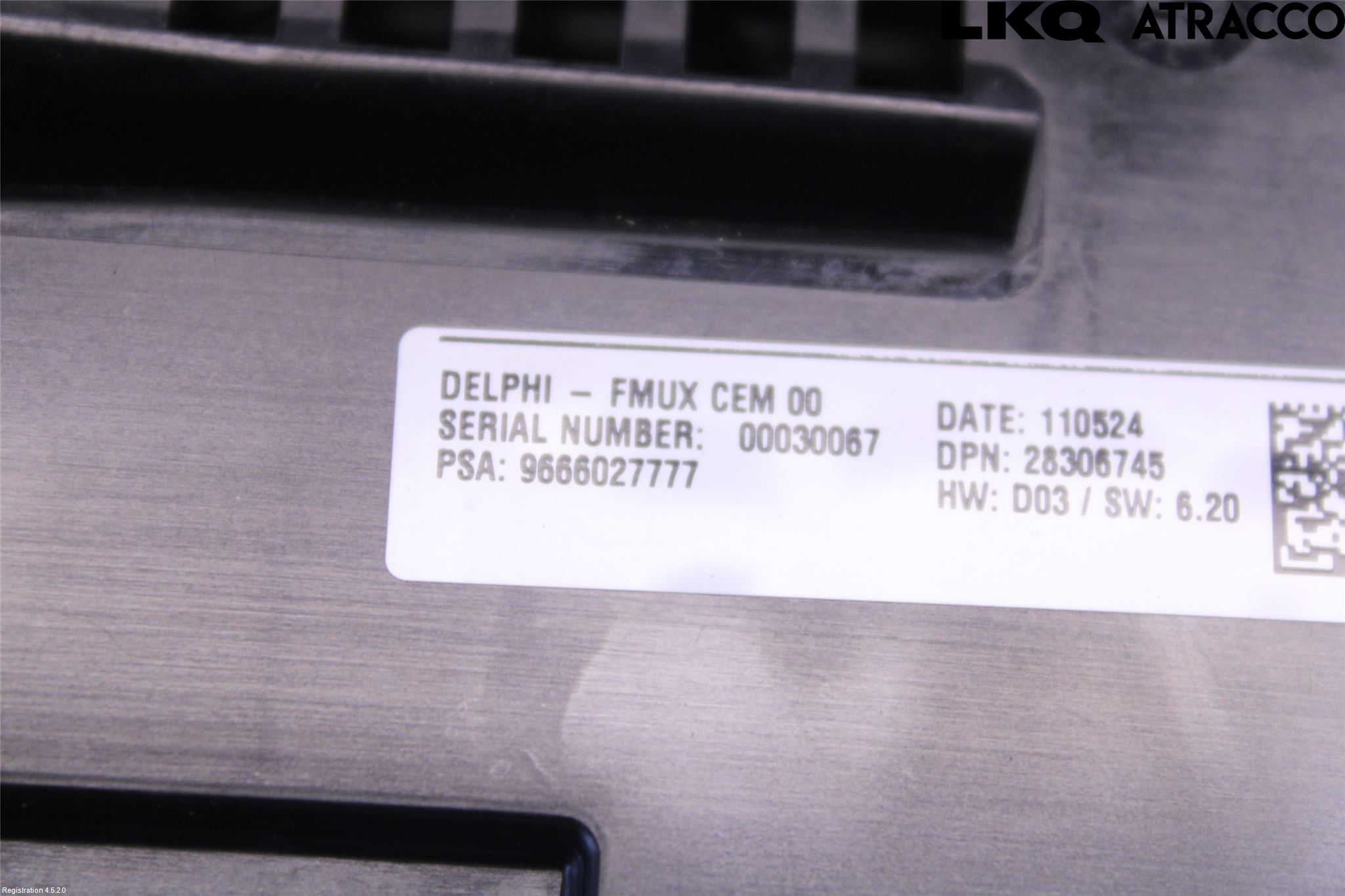 Citroen DS4 Ac Styrenhet Ac Manöveren