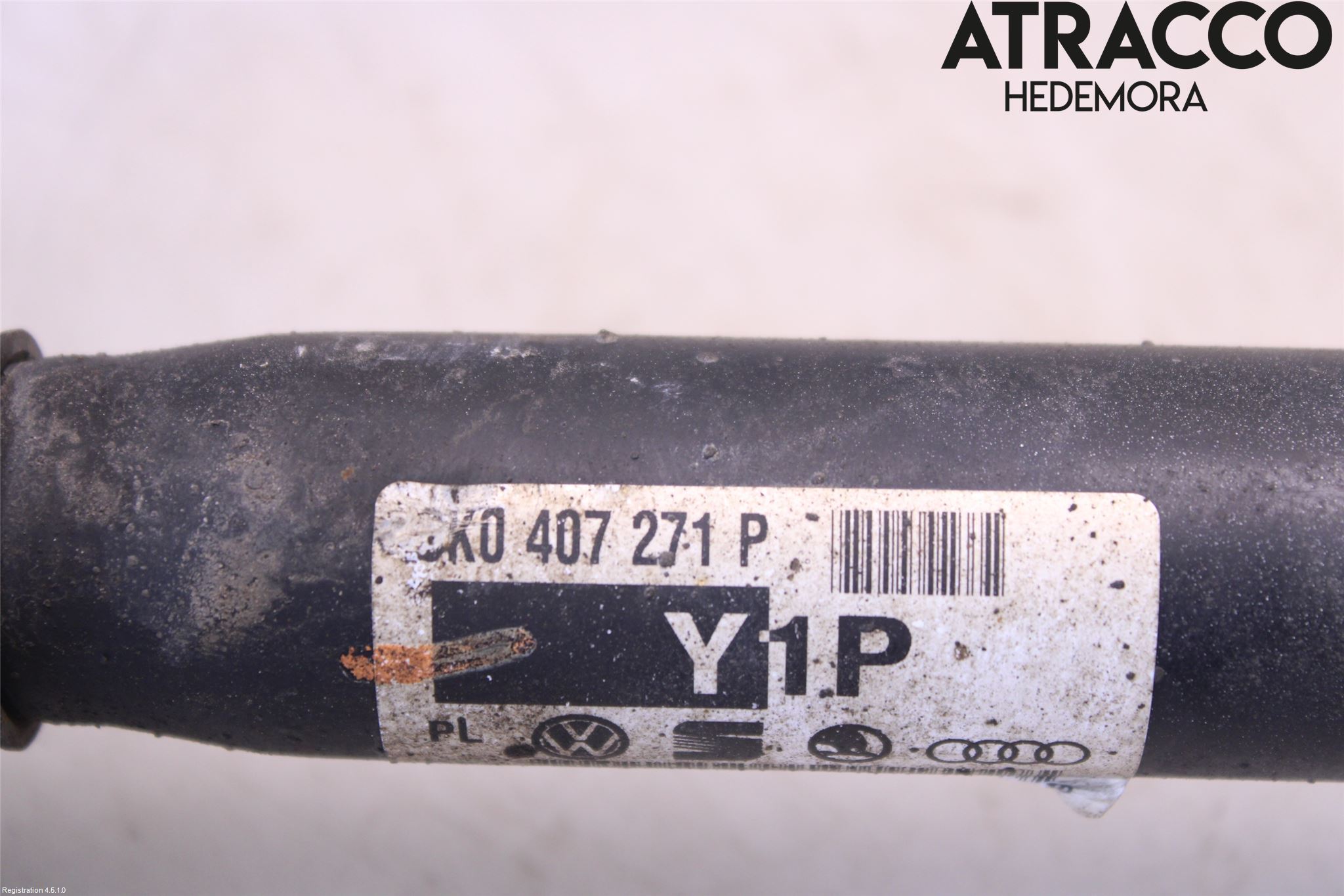 Audi A4/S4 08-11 Drivaxel Fram Vänster