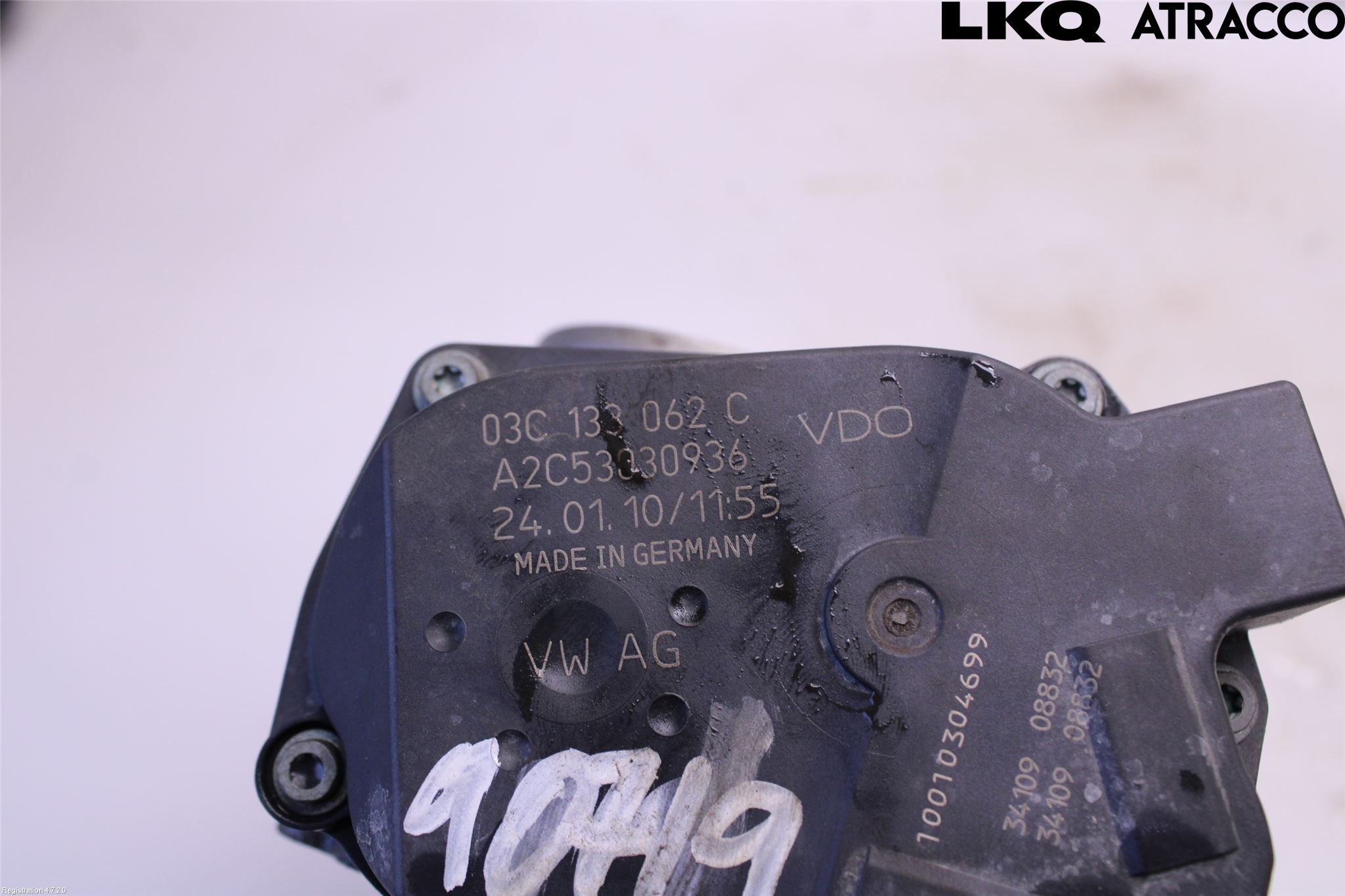 Volkswagen VW GOLF VI 09-13 Injspjällhus