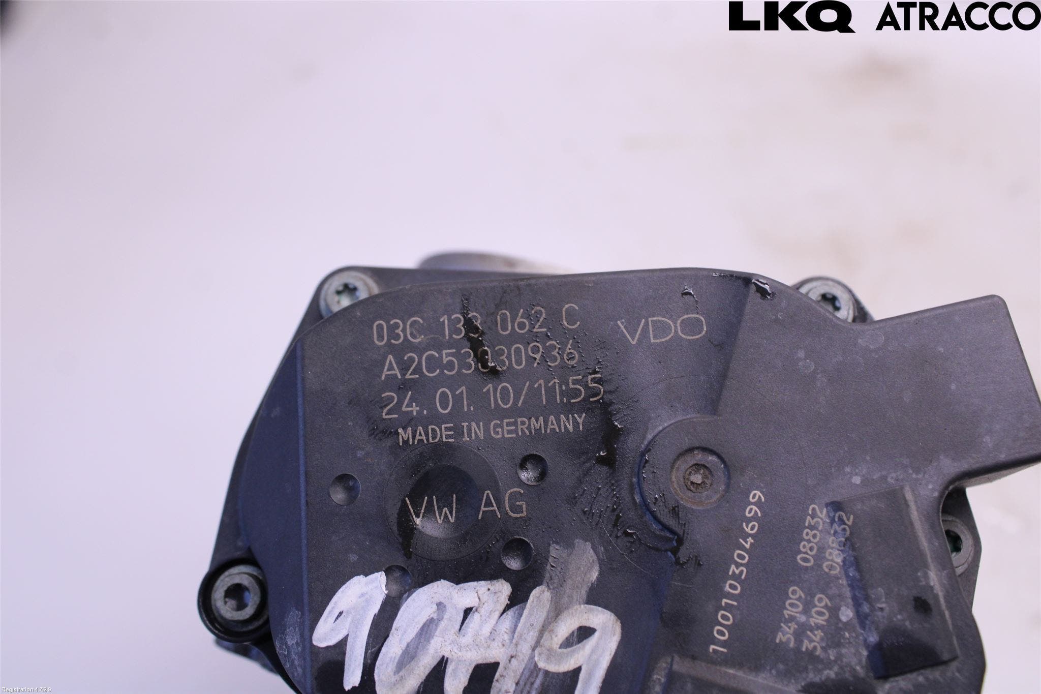 Volkswagen VW GOLF VI 09-13 Injspjällhus